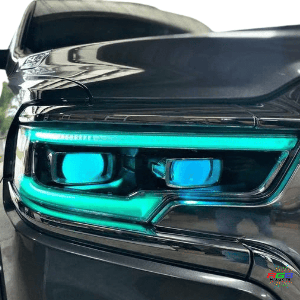 Ram 1500 / TRX RGBW DRL Boards (2019-2024) – Custom Multicolor LED Lighting by RGB Halo Kits