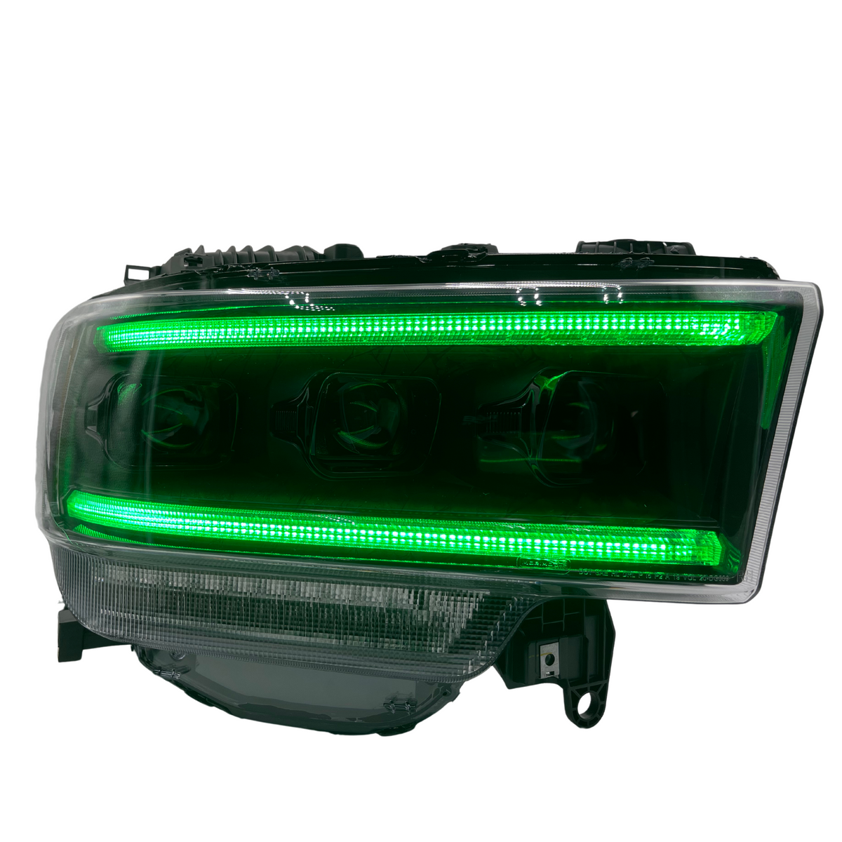 Ram HD: Multicolor Flow Series Headlights (2019-2024) | Morimoto – Custom Multicolor LED Lighting by RGB Halo Kits