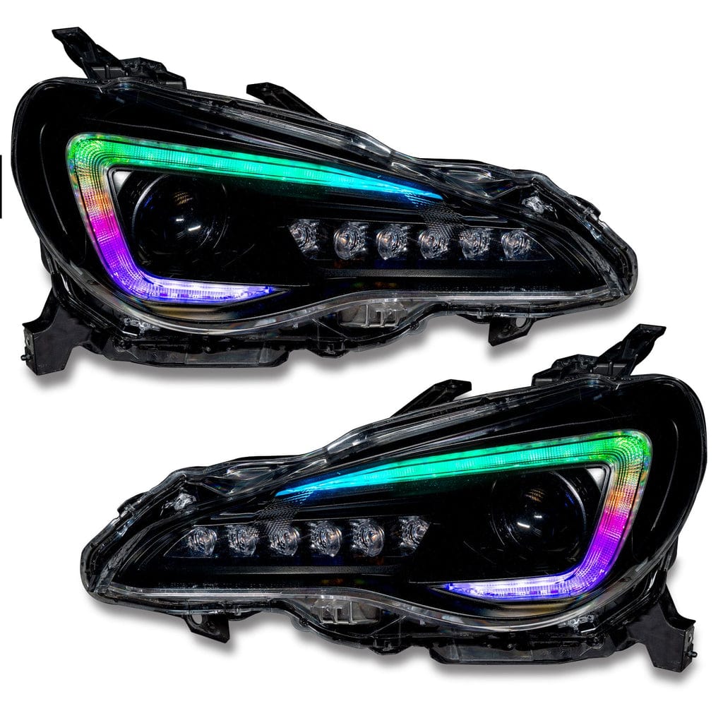 Subaru BRZ Flow Series/Color Chasing DRL Boards (2017-2020) – Custom Multicolor LED Lighting by RGB Halo Kits