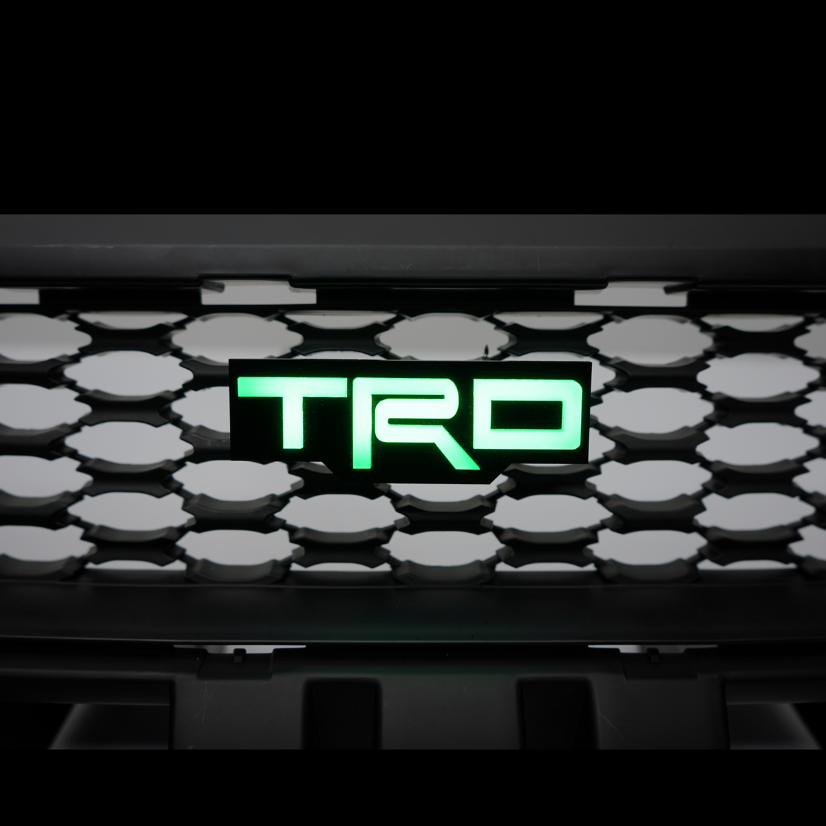 TRD : Illuminated Multicolor Flow LED Badge | Lit Logos – Custom Multicolor LED Lighting by RGB Halo Kits