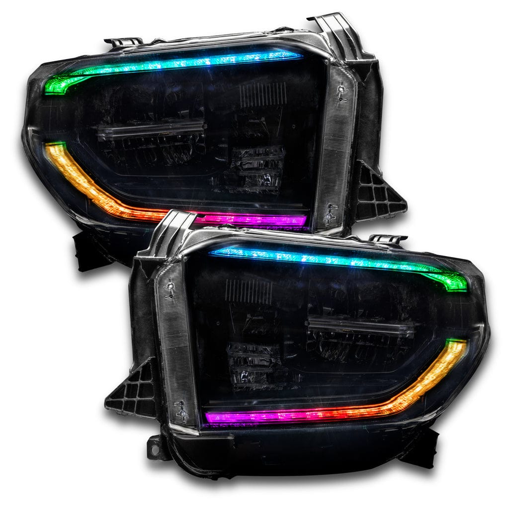 Toyota Tundra Flow DRL Boards (2018-2021) – Custom Multicolor LED Lighting by RGB Halo Kits