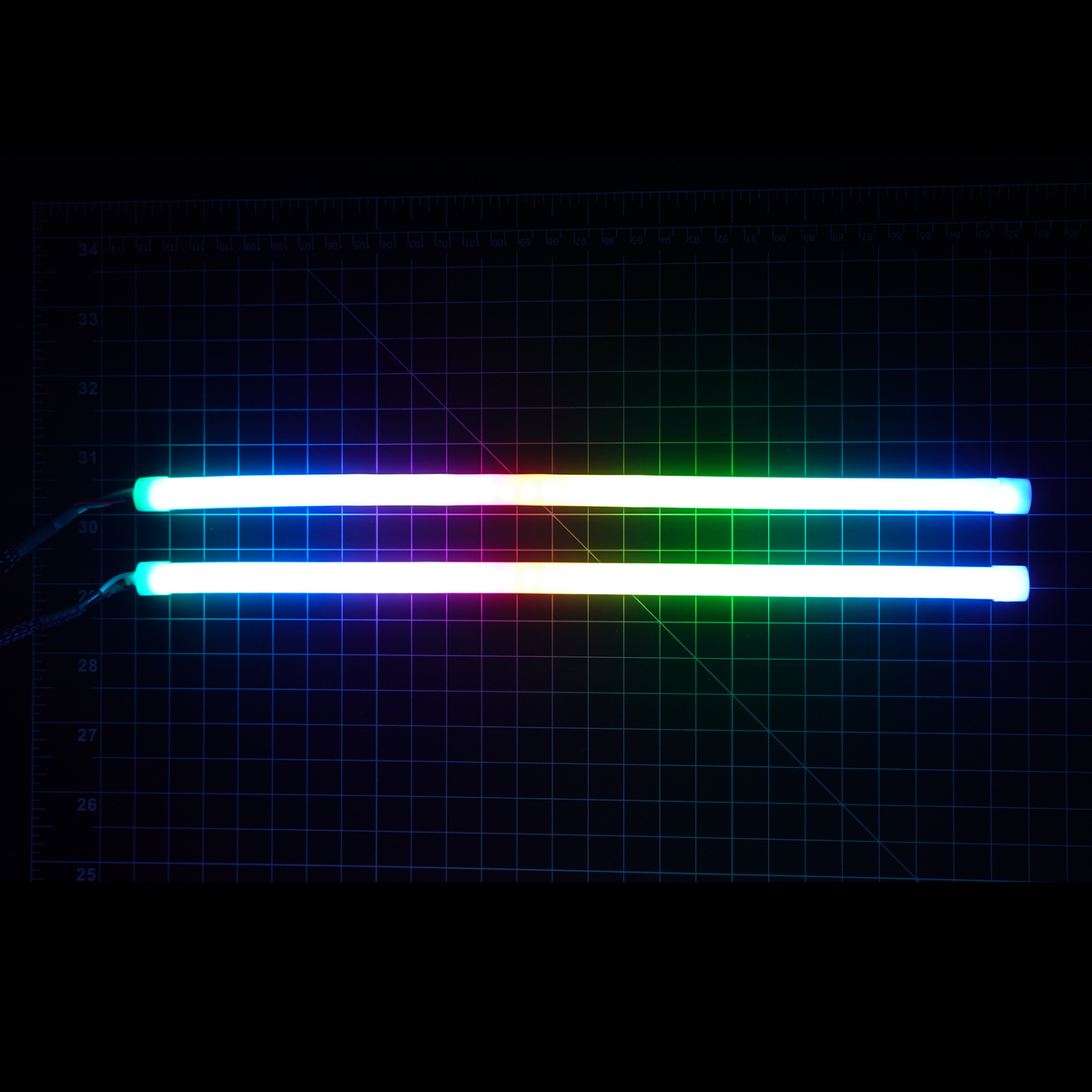 Universal Flexible DRL Tube Diffused Strips | Multicolor – Custom Multicolor LED Lighting by RGB Halo Kits