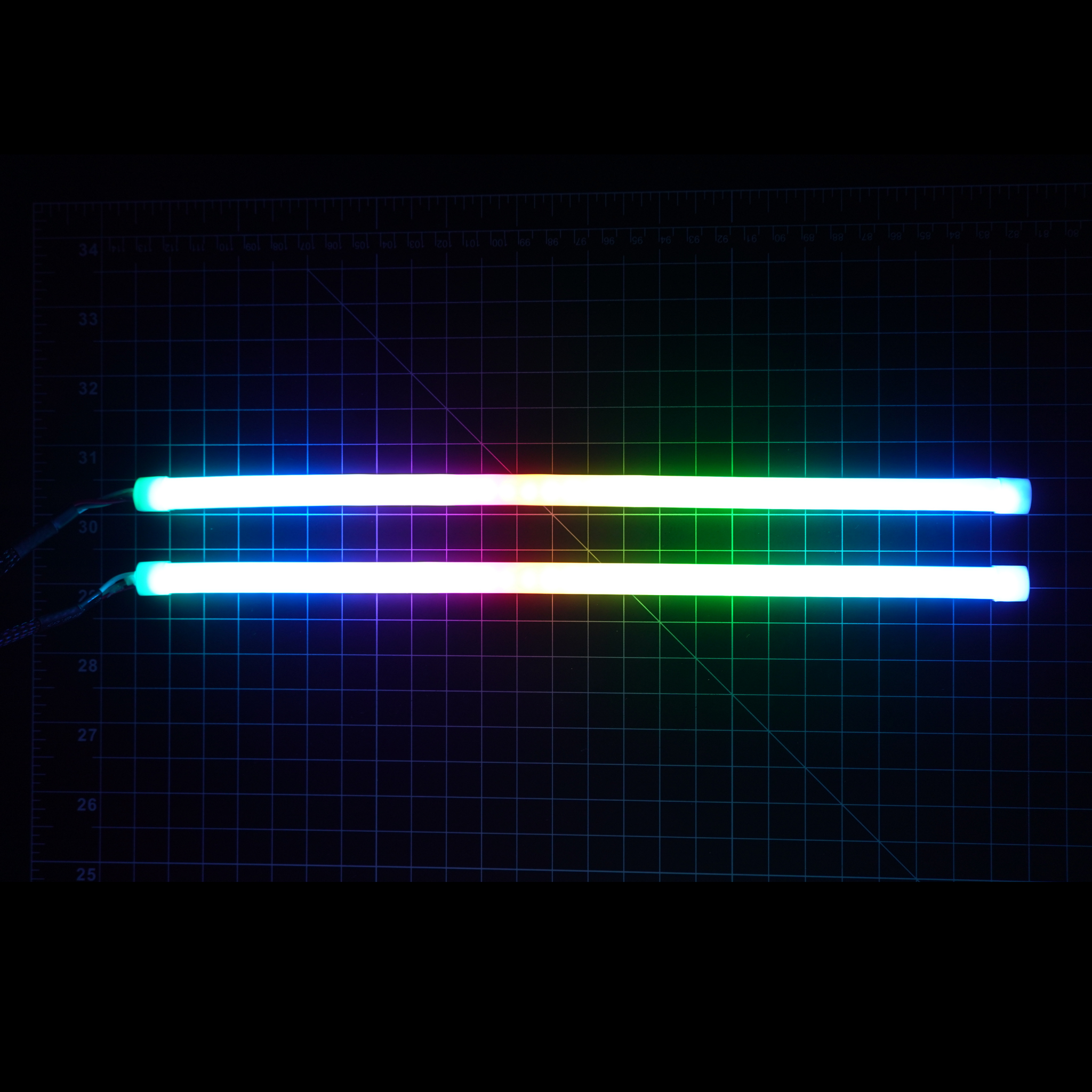 Universal Flexible DRL Tube Diffused Strips | Multicolor – Custom Multicolor LED Lighting by RGB Halo Kits