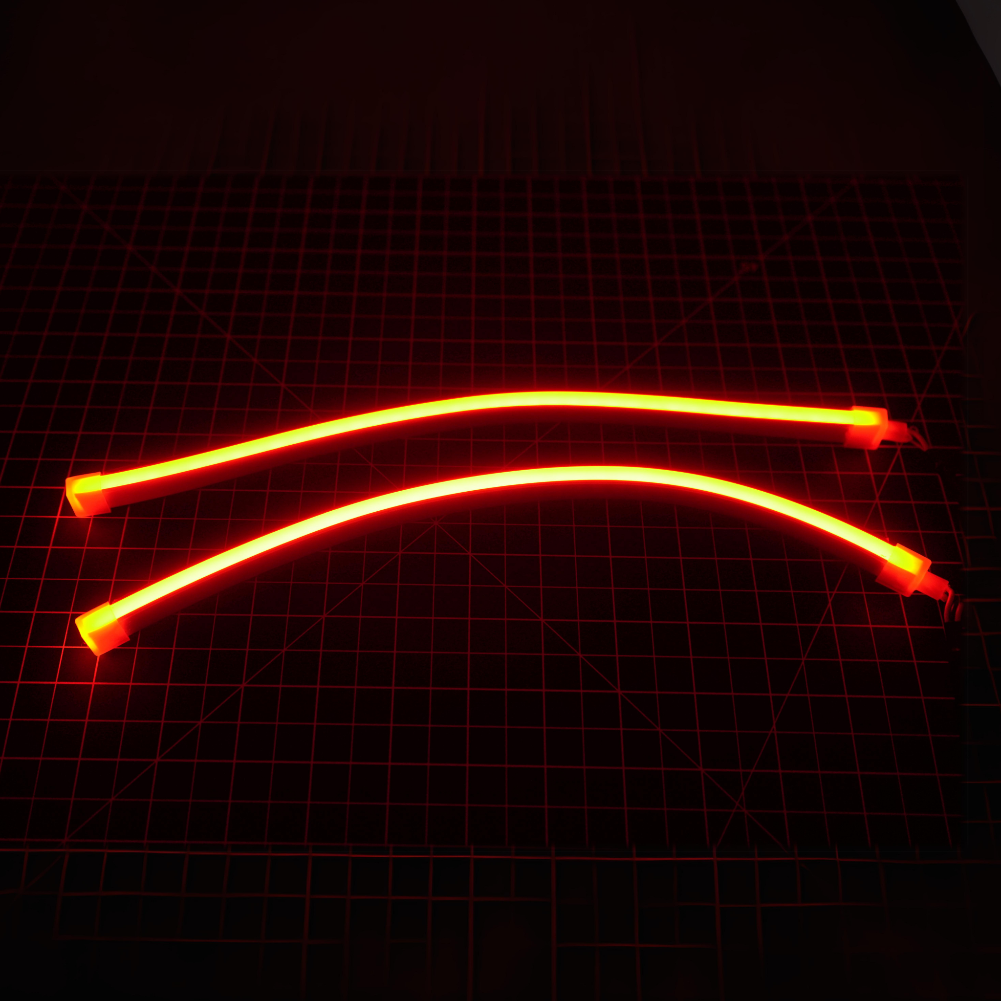 Universal Side Emitting Flexible DRL Diffused Strips | Multicolor – Custom Multicolor LED Lighting by RGB Halo Kits