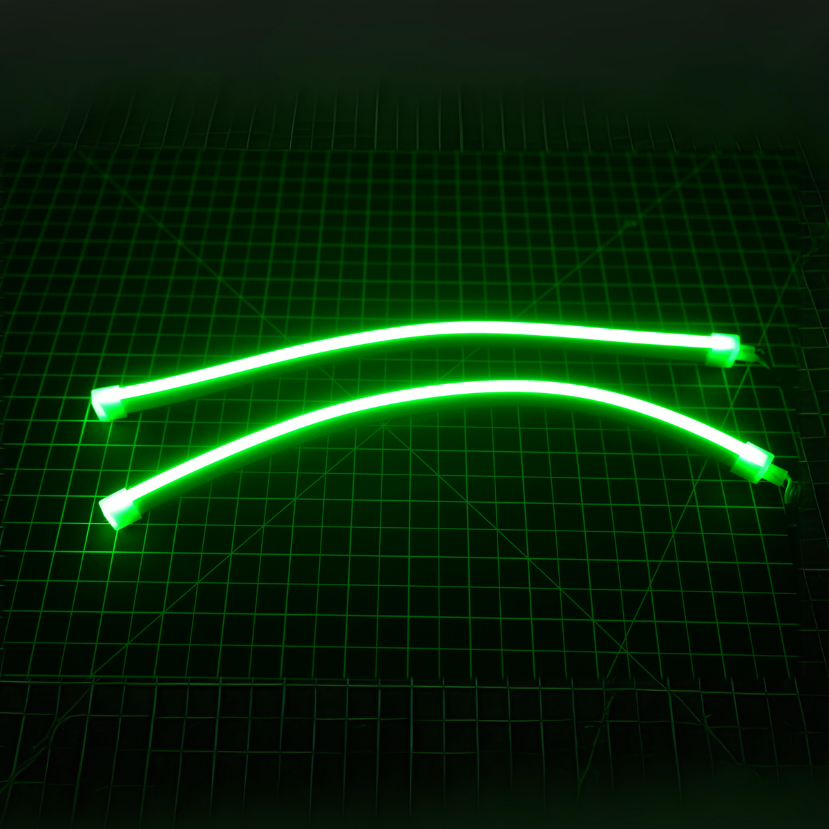 Universal Side Emitting Flexible DRL Diffused Strips | Multicolor – Custom Multicolor LED Lighting by RGB Halo Kits