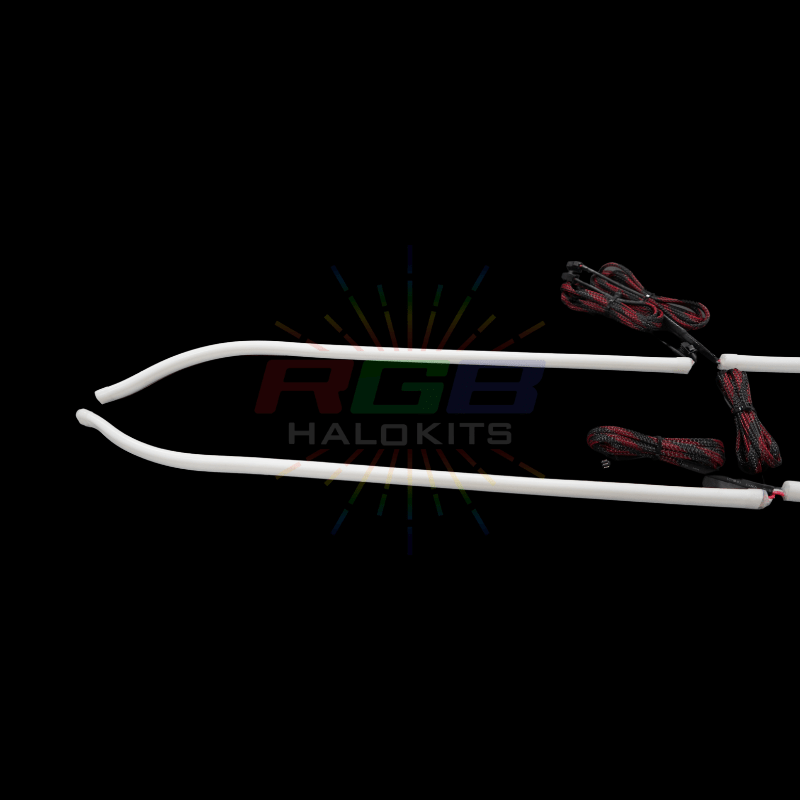 2015-2023 Dodge Charger Flow Series/Color Chasing DRL Boards (Diffused LED Version) - RGB Halo Kits Multicolor Flow Series Color Chasing RGBWA LED headlight kit Oracle Lighting Trendz OneUpLighting Morimoto theretrofitsource AutoLEDTech Diode Dynamics