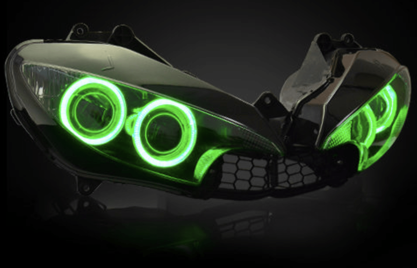 RGB Halo Kits Halo Kits 2003-2005 Yamaha R6  Motorcycle Halo Kit