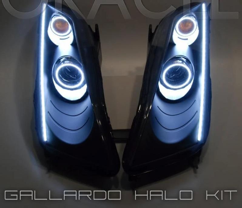RGB Halo Kits Halo Kits 2004-2012 Lamborghini Gallardo Halo Kit