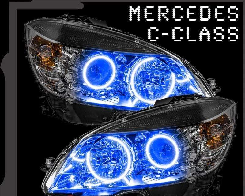 RGB Halo Kits Halo Kits 2008-2011 Mercedes C-Class W204 Halo Kit
