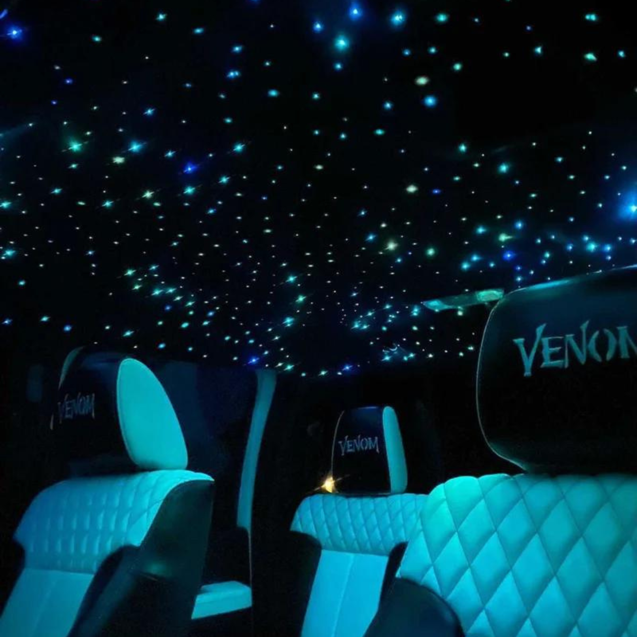 RGB Halo Kits Interior Lighting Hyper Pro RGBW Multicolor Starlight Headliner Kit 2.0