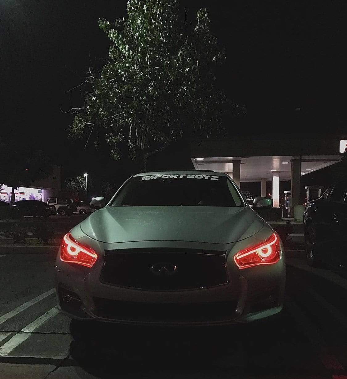 RGB Halo Kits Led Headlights 2014-2021 Infiniti Q50 Prebuilt Headlights