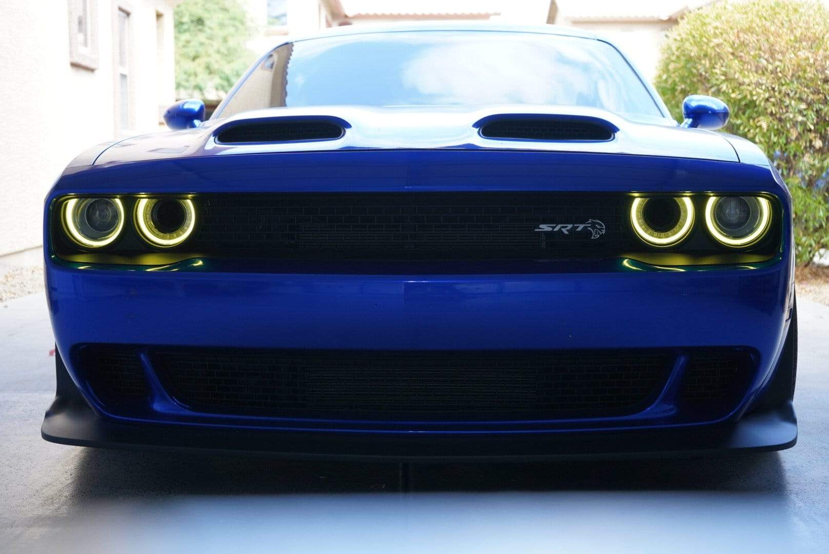 RGB Halo Kits Pre-Built Headlights 2015-2023 Dodge Challenger Pre-Built Headlights