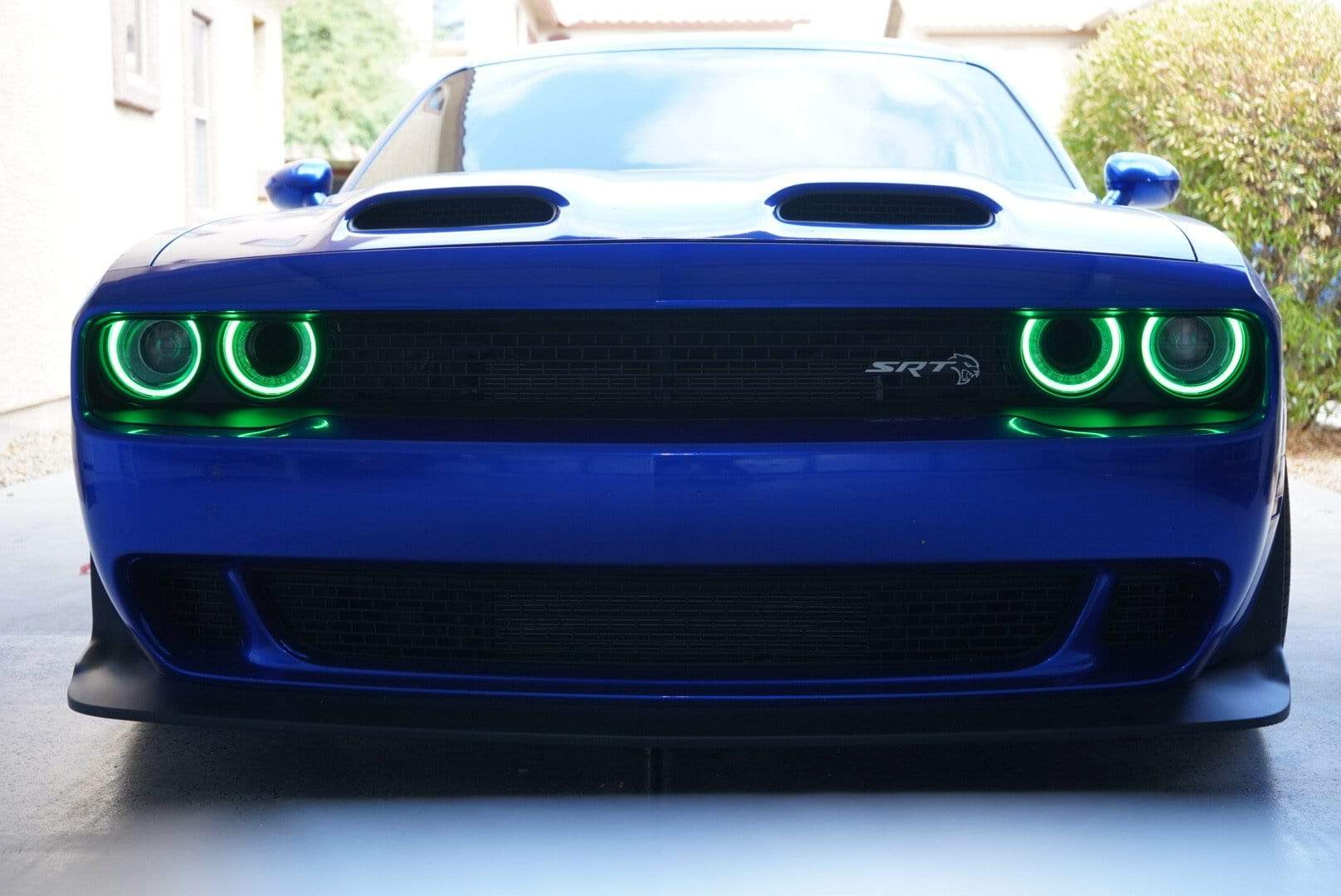 RGB Halo Kits Pre-Built Headlights 2015-2023 Dodge Challenger Pre-Built Headlights