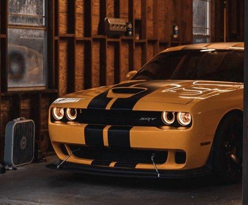 RGB Halo Kits Pre-Built Headlights 2015+ Dodge Challenger Pre-Built Headlights