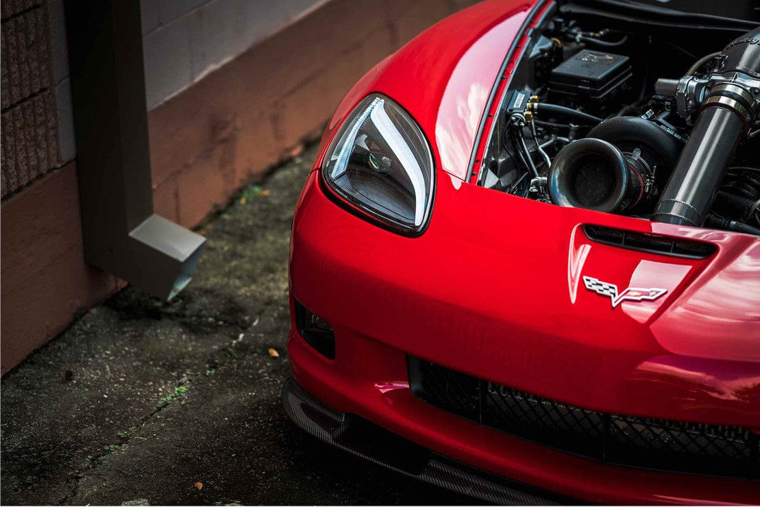 theretrofitsource Prebuilt Headlights CHEVROLET CORVETTE (05-13): GTR CARBIDE LED HEADLIGHTS