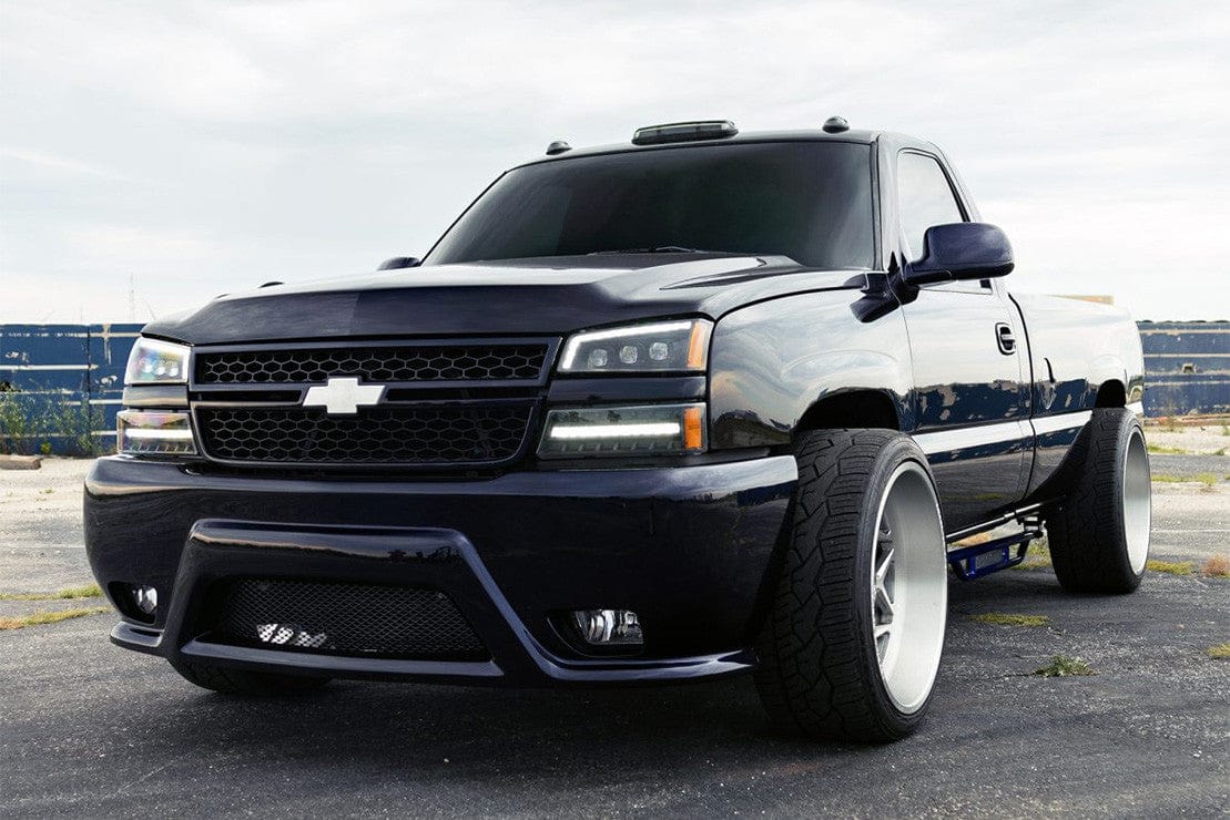 theretrofitsource Prebuilt Headlights CHEVY SILVERADO (03-06): ALPHAREX NOVA HEADLIGHTS