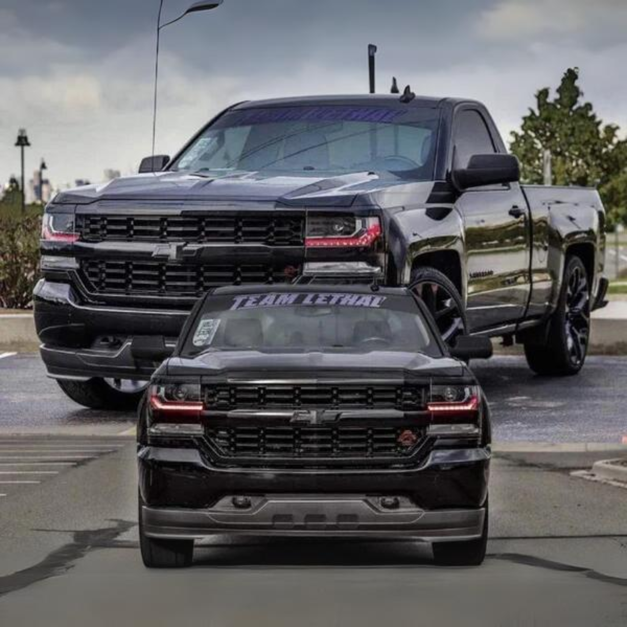 Chevrolet Silverado Multicolor DRL Boards (2016-2018)