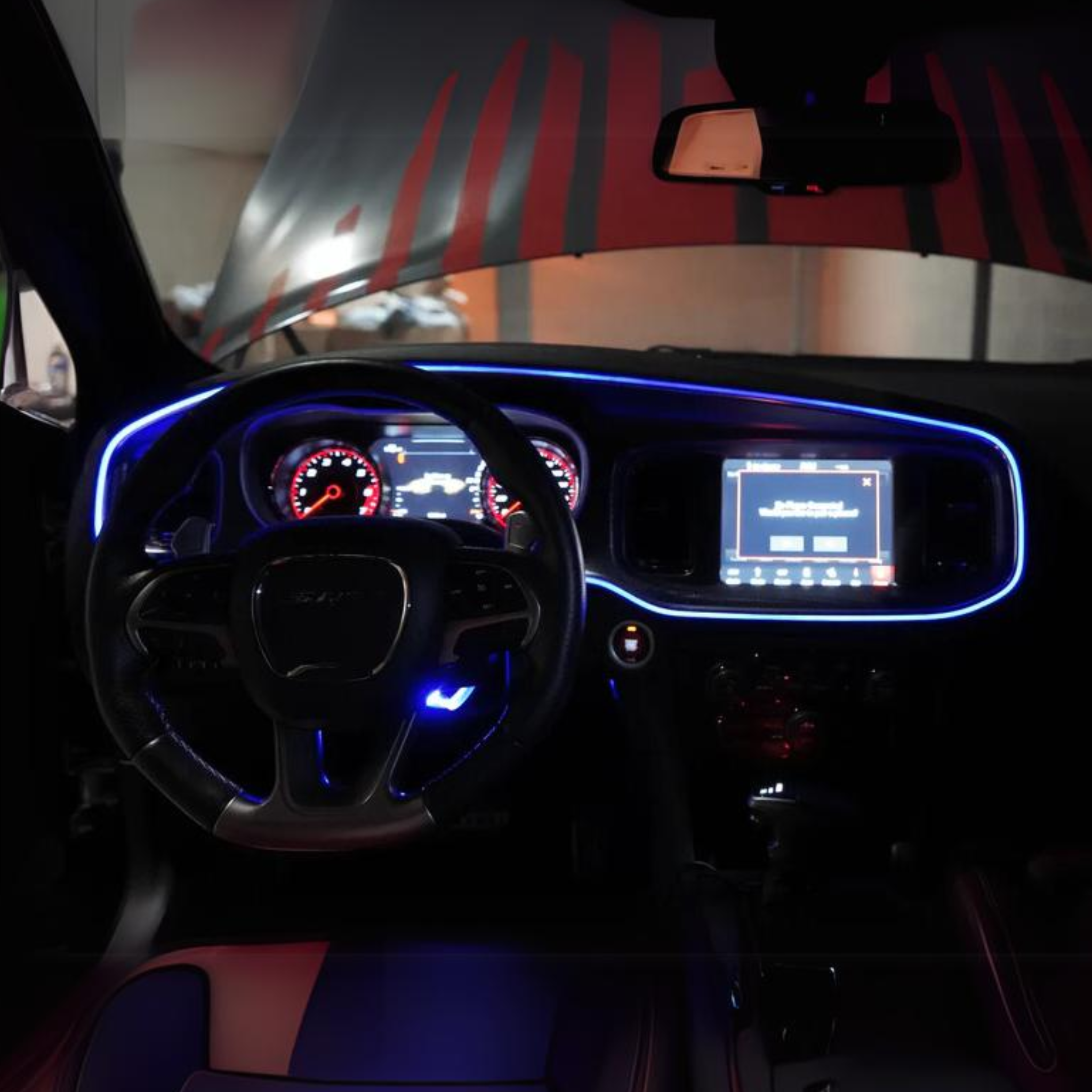 RGBW Fiber Optic Interior Ambient Lighting Kit