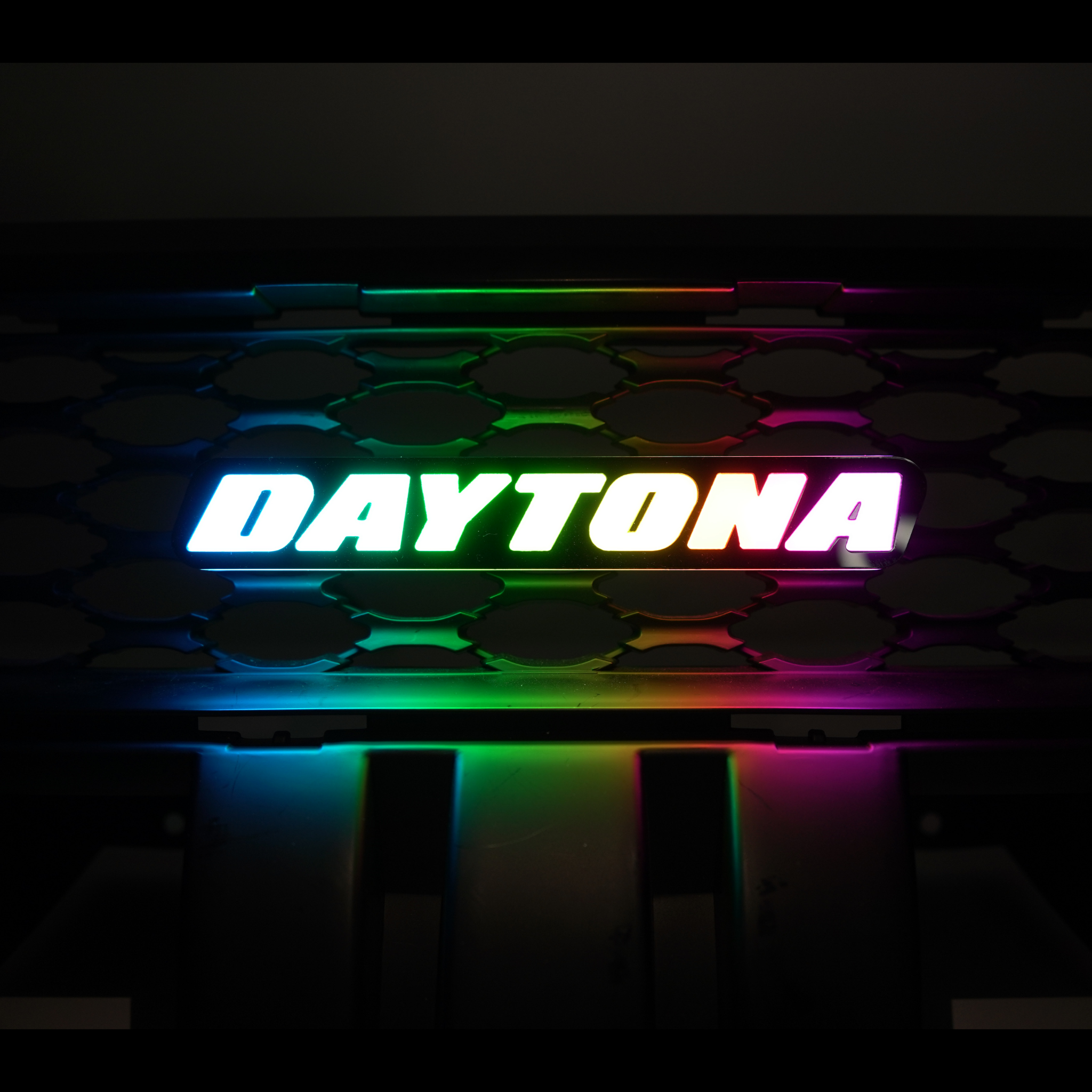 Daytona LED Badge: (Multicolor)