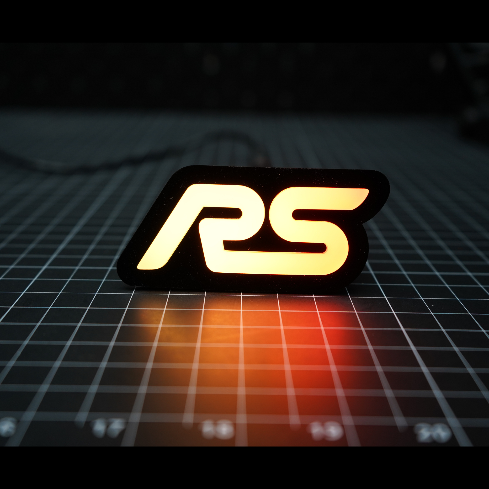 RS : Multicolor LED Badge (15-18 Ford Focus) | Lit Logos