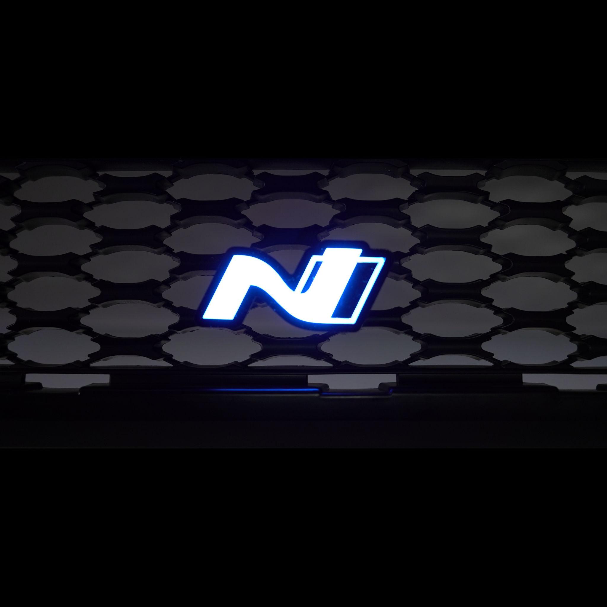 N Badge : Illuminated Multicolor LED Badge | Lit Logos