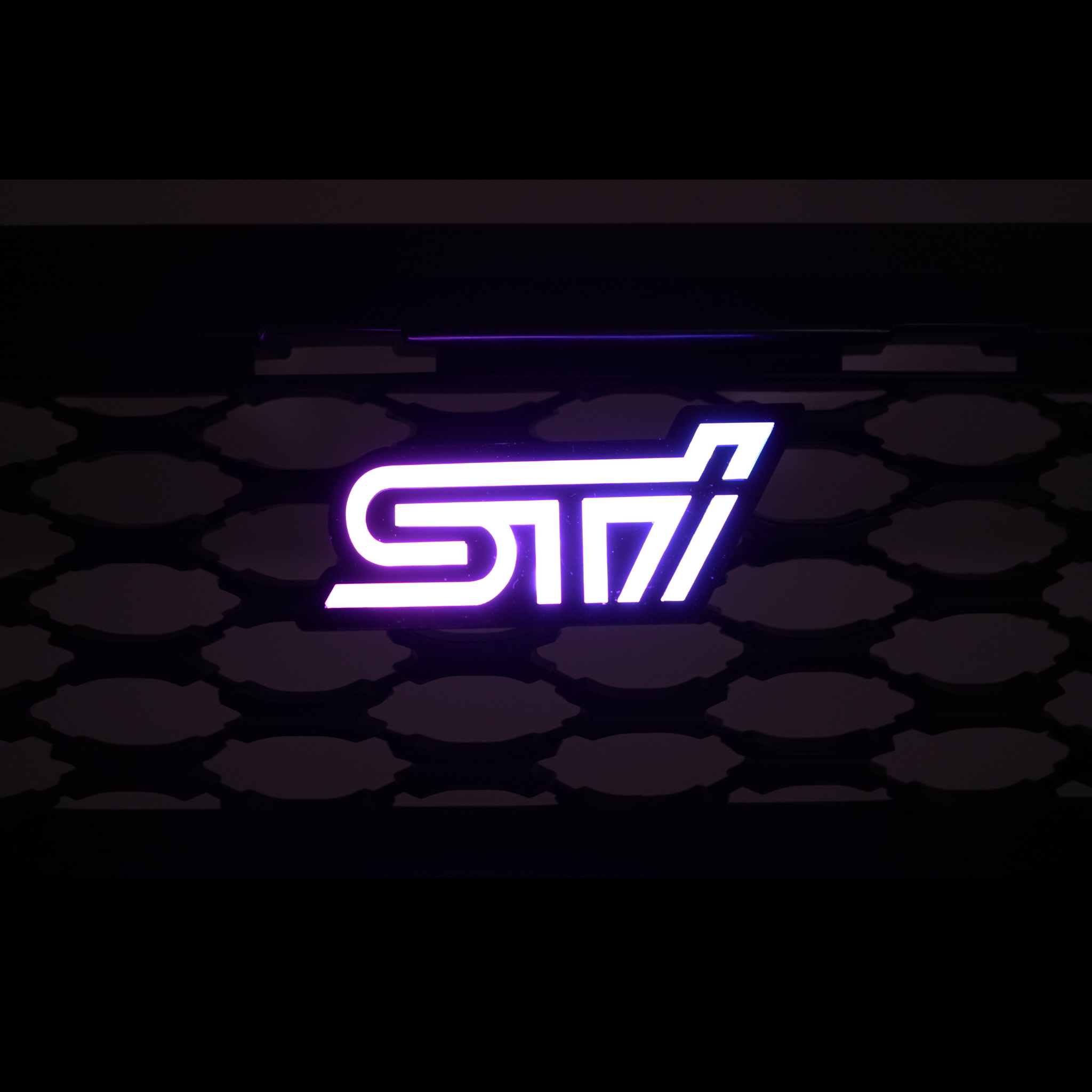 STI LED Badge: Multicolor (2010-2023) | Lit Logos