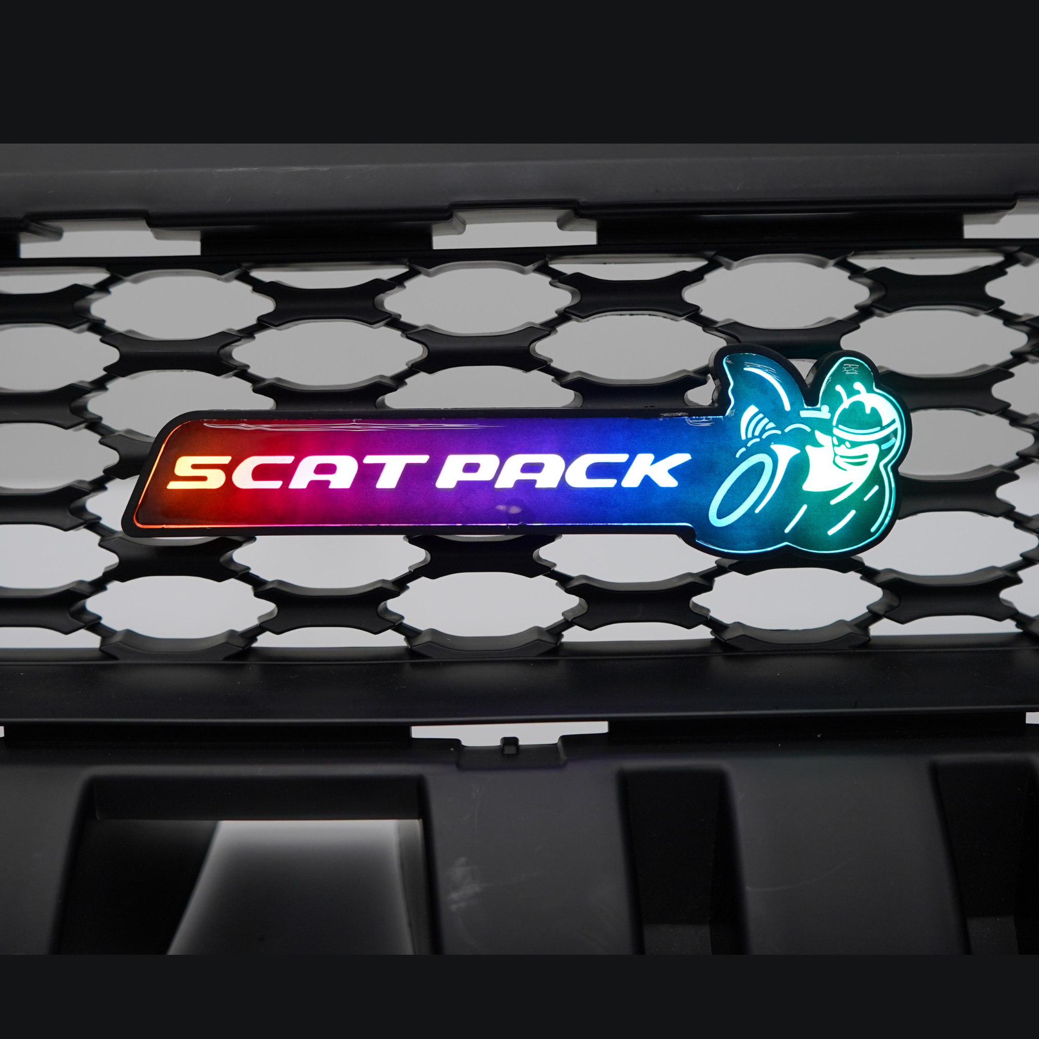 Scatpack Multicolor Flow Illuminated LED Emblem