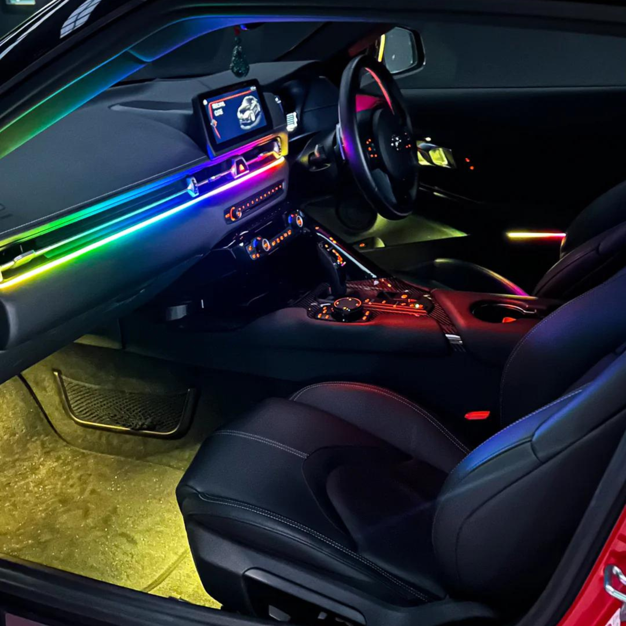 Flow Series Fiber Optic Interior Ambient Lighting Kit