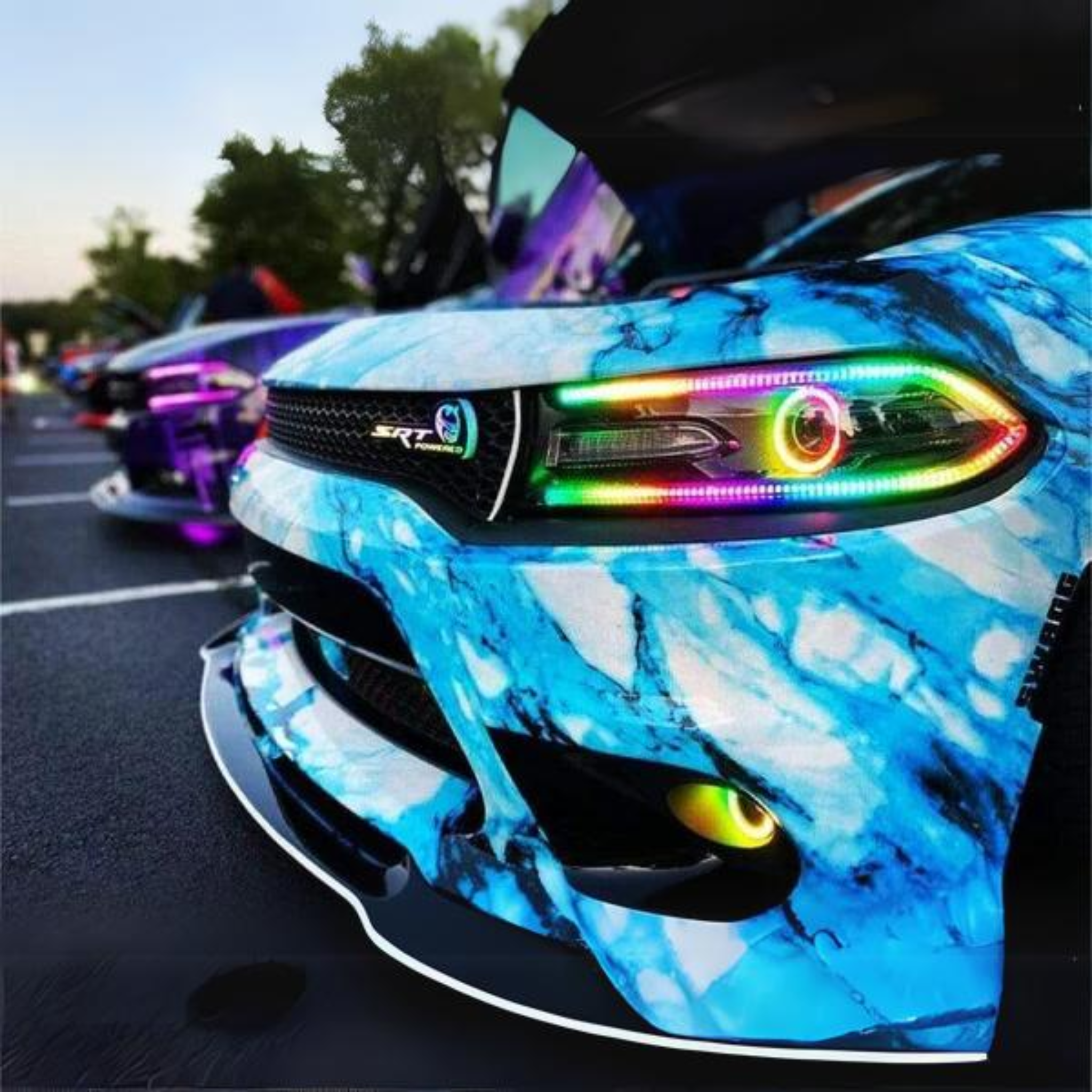 Dodge Charger Flow Series/Color Chasing DRL Boards (Diffused LED Version 2015-2023)