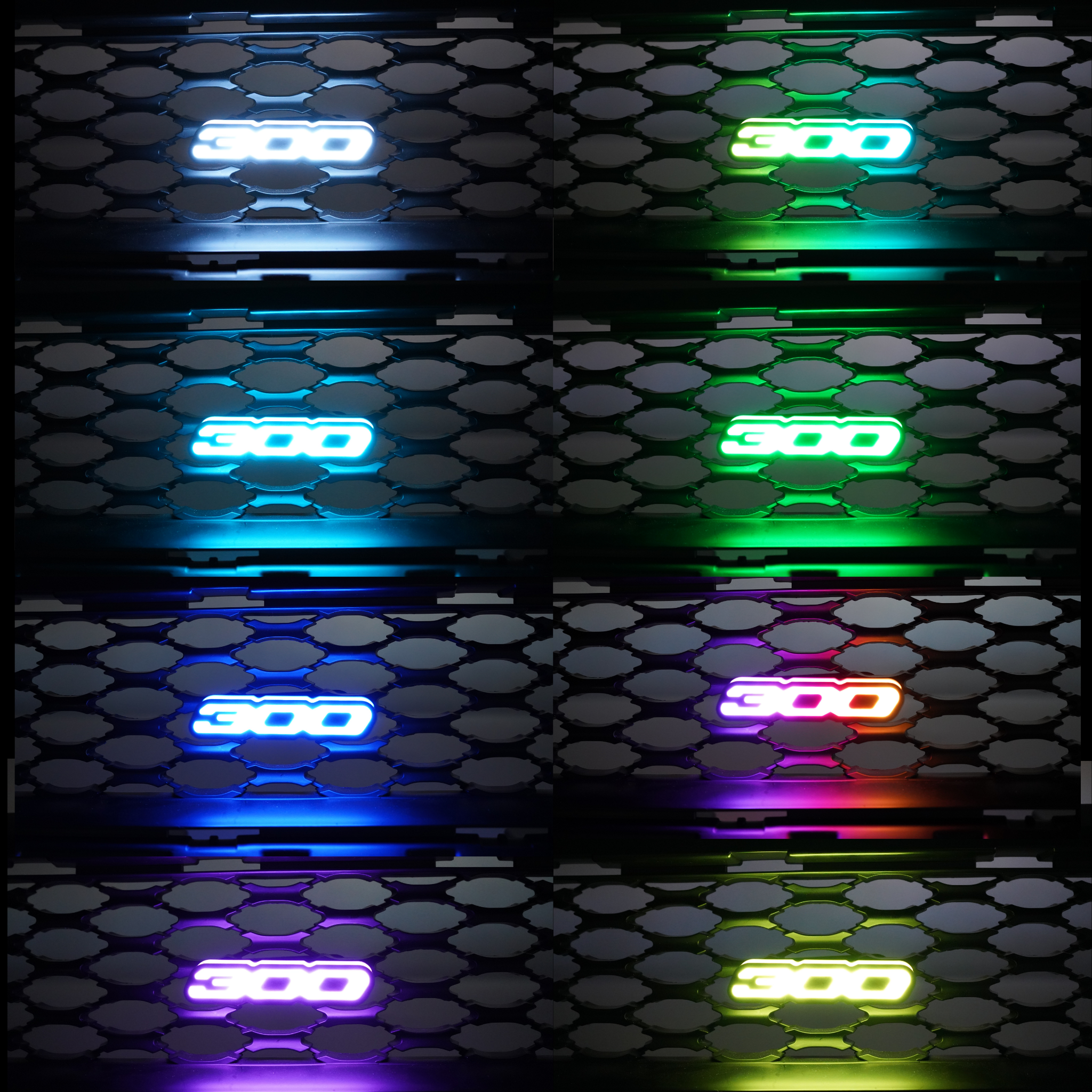 LED Badges: Multicolor (Mopar vehicles)