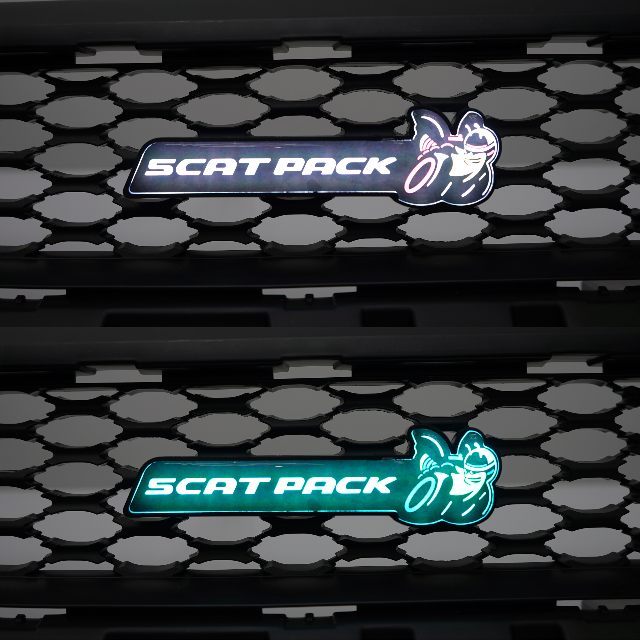 Scatpack Multicolor Flow Illuminated LED Emblem