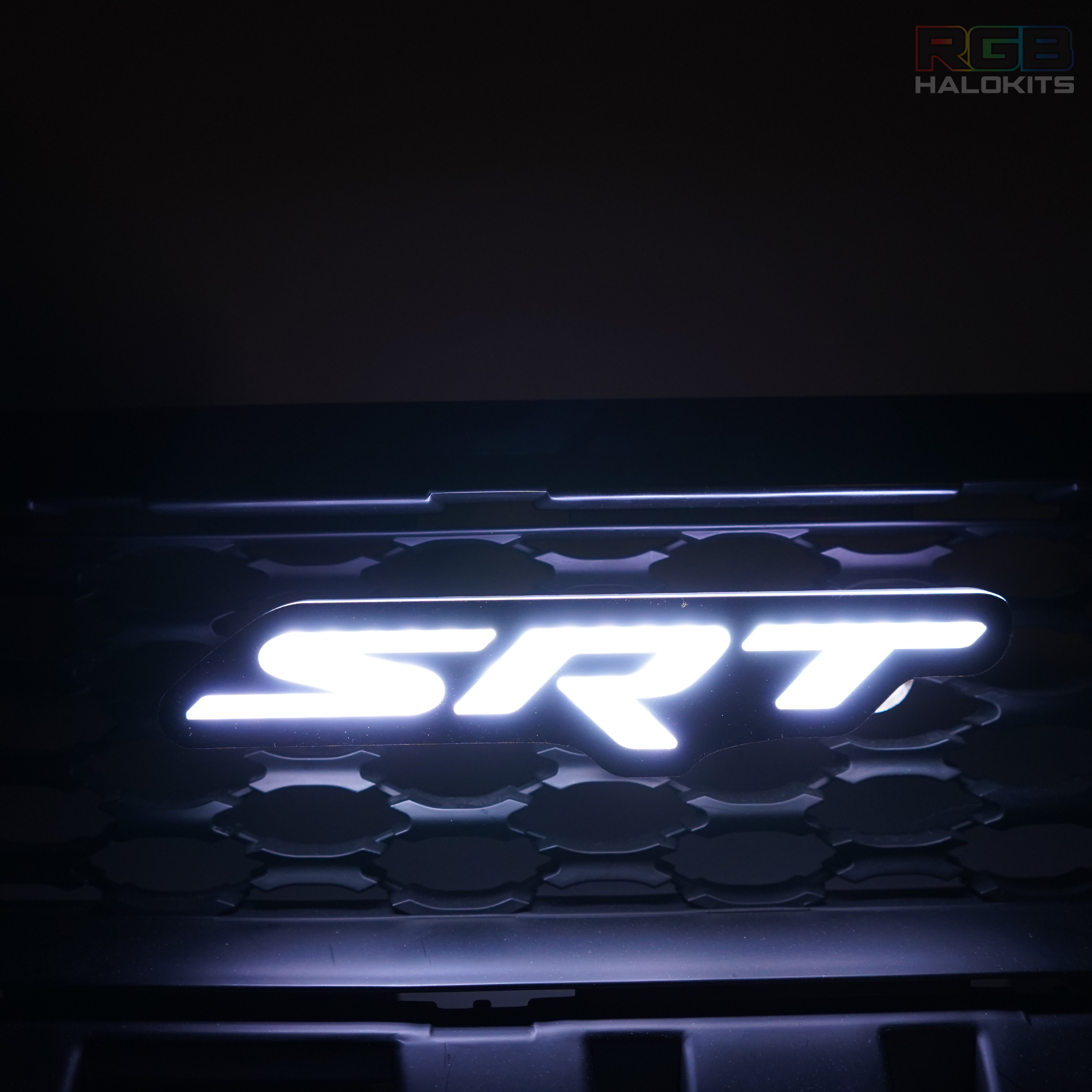 SRT LED Emblem Badge: (Multicolor)