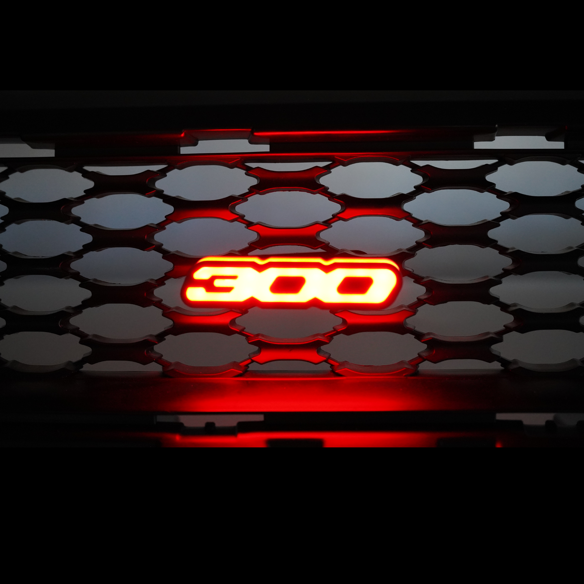 300 LED Emblem Badge: (Multicolor)