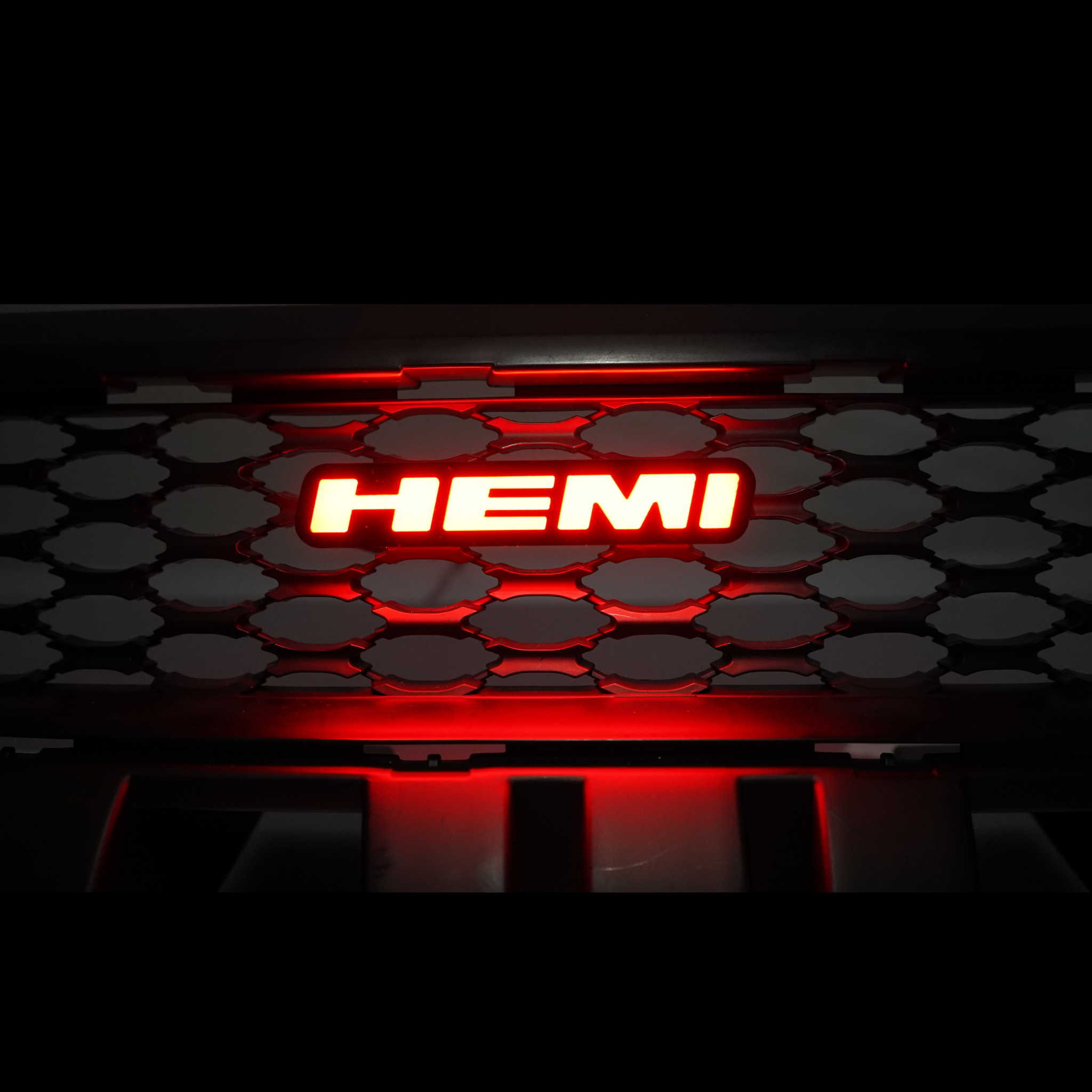 Hemi LED Badge: (Multicolor)