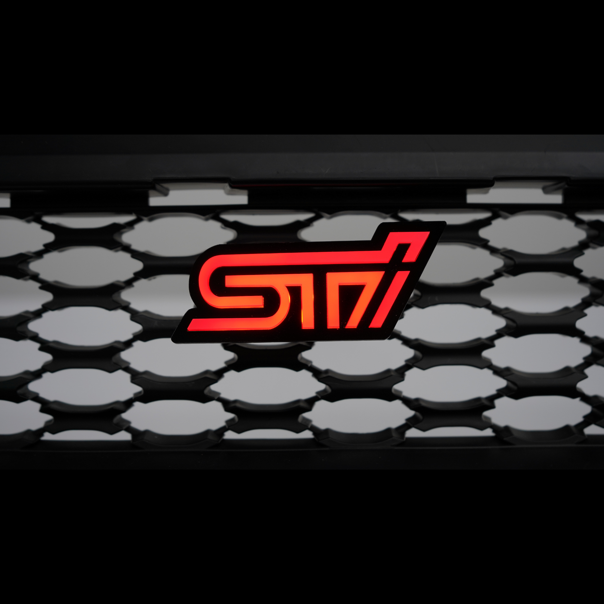 STI LED Badge: Multicolor (2010-2023) | Lit Logos