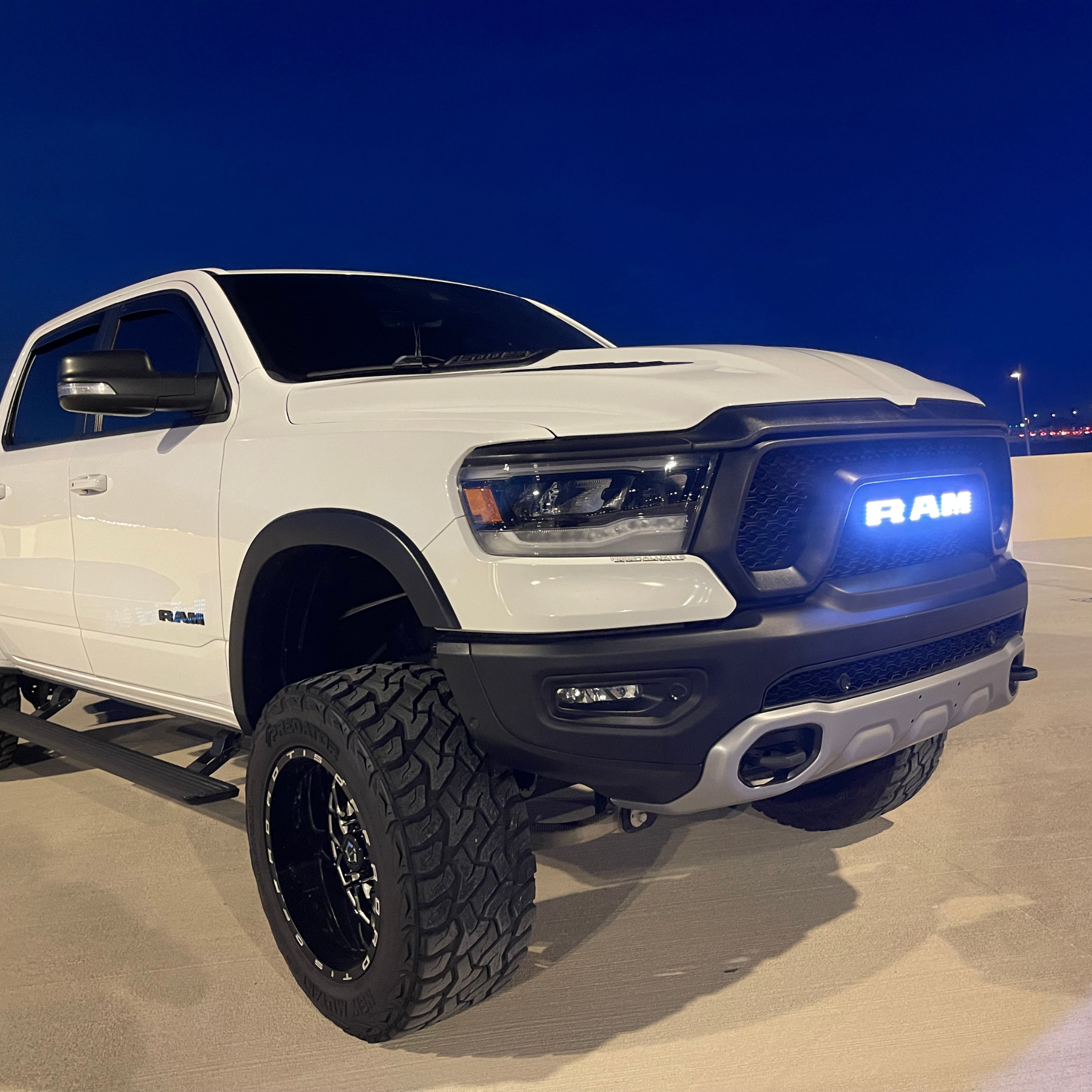 Ram LED Emblem: Multicolor (2019-2024)