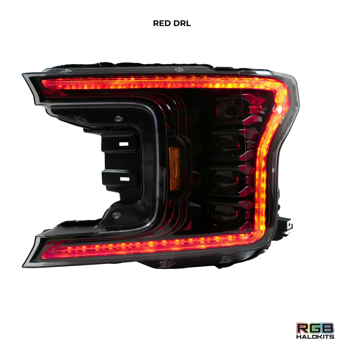 Ford F-150: Multicolor Flow Series Headlights (2018-2020) | XB Morimoto – Custom Multicolor LED Lighting by RGB Halo Kits