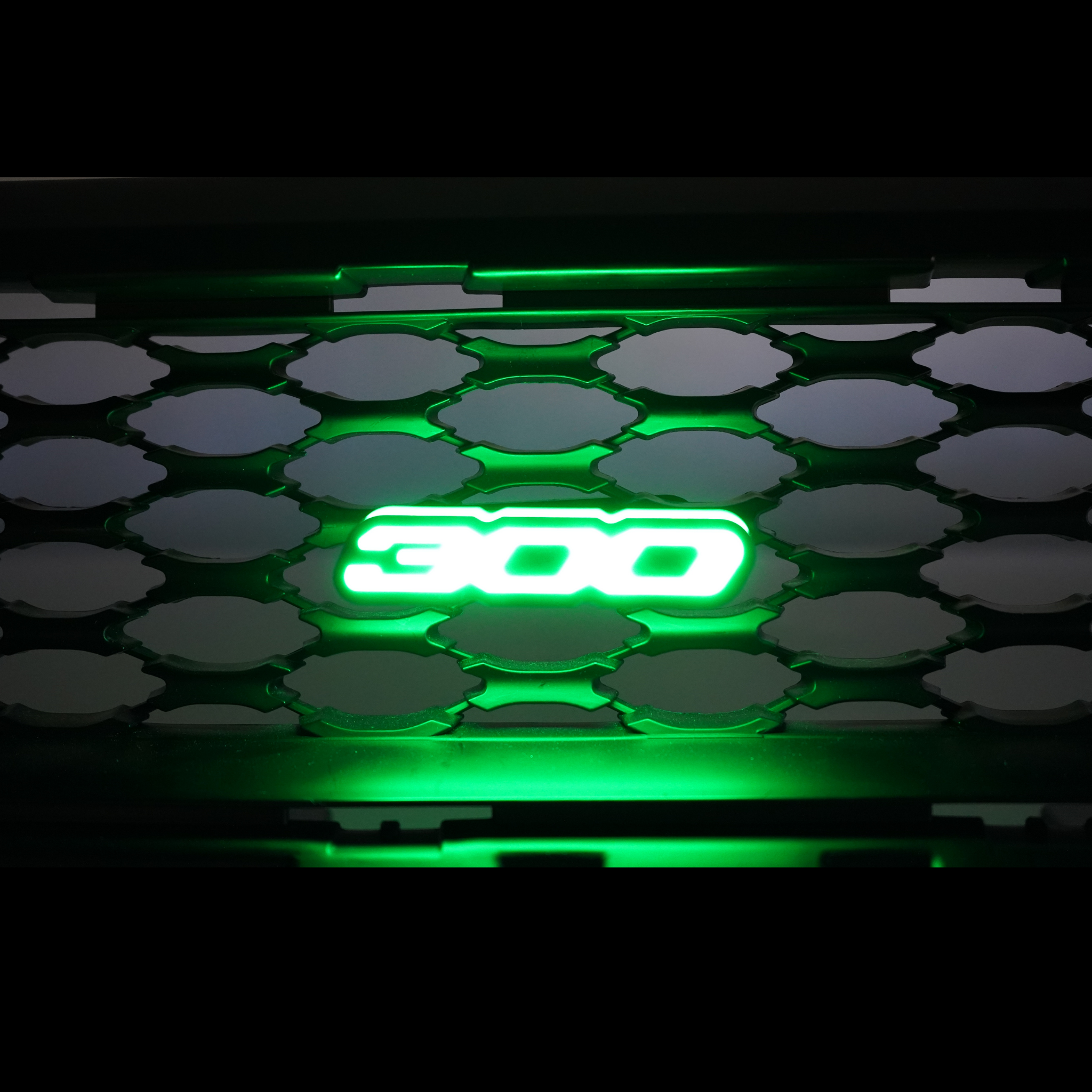 300 LED Emblem Badge: (Multicolor)