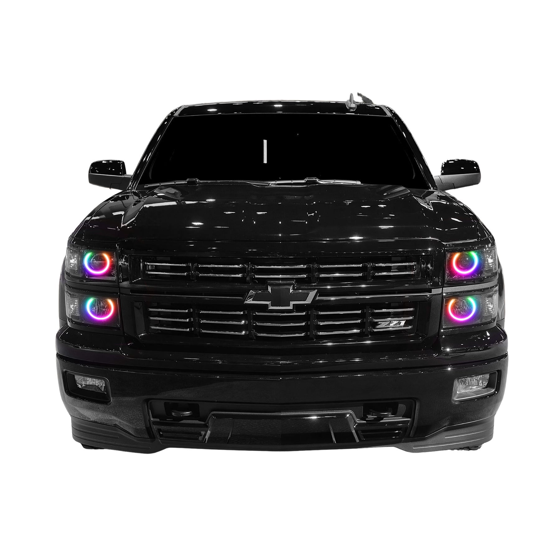 2014-2015 Chevrolet Silverado (Projector) Multicolor Halo Kit