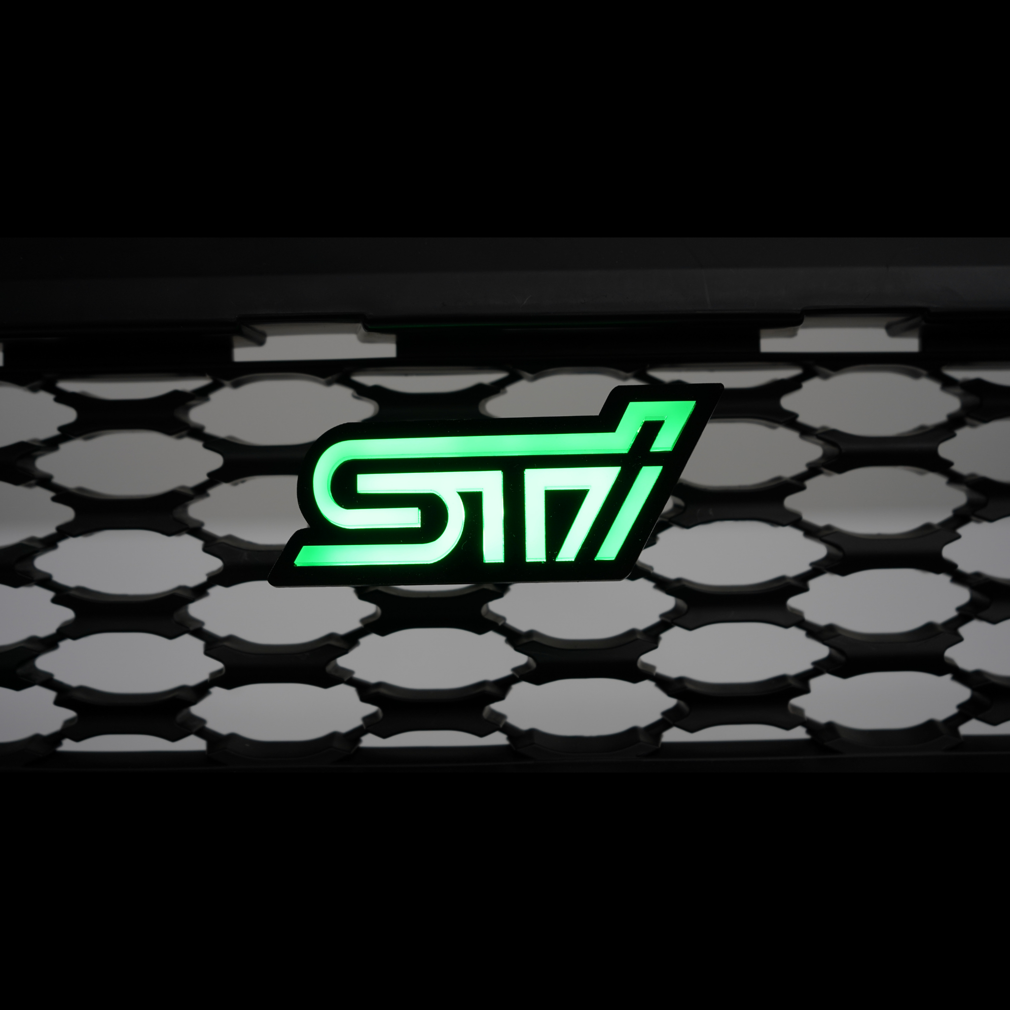 STI LED Badge: Multicolor (2010-2023) | Lit Logos