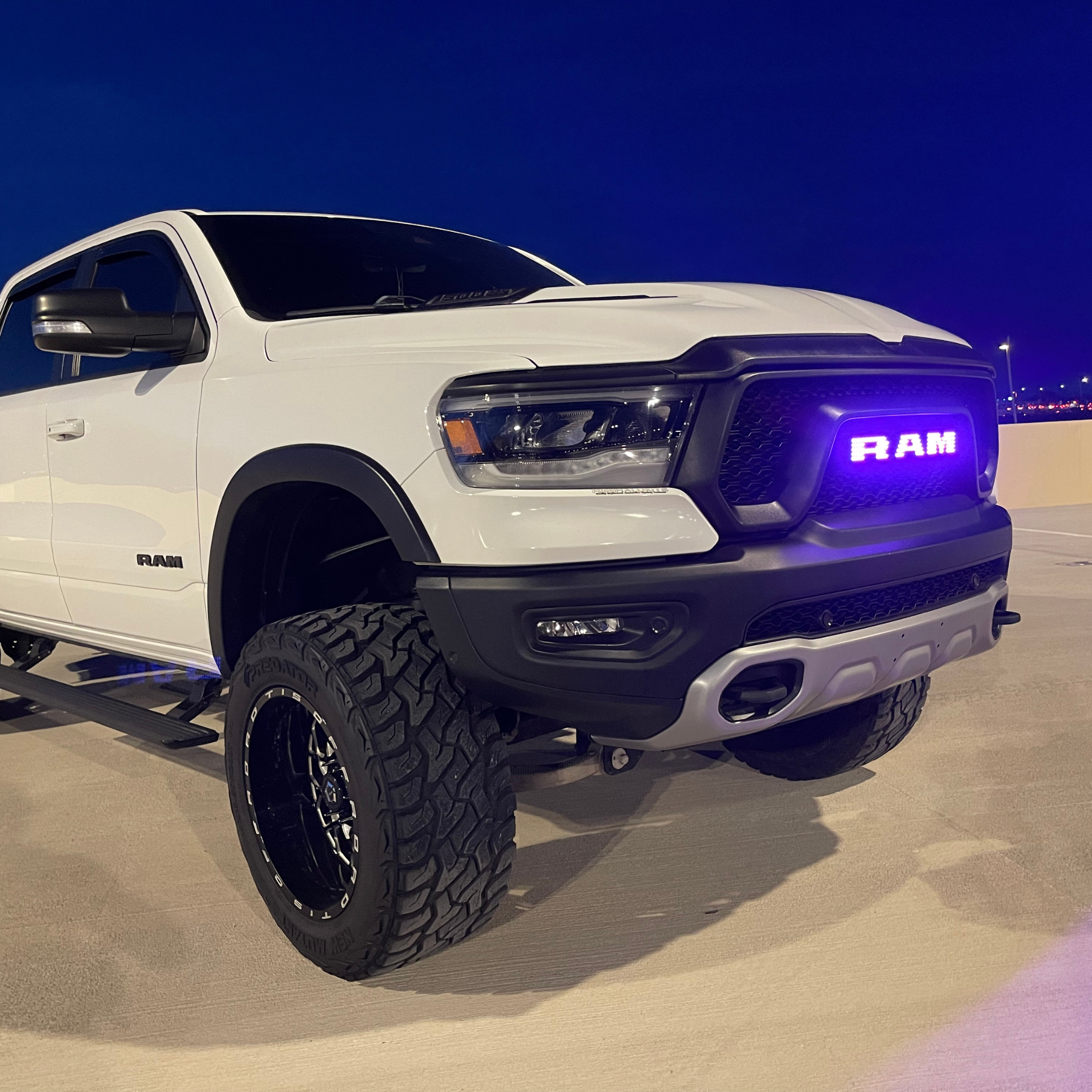 Ram LED Emblem: Multicolor (2019-2024)