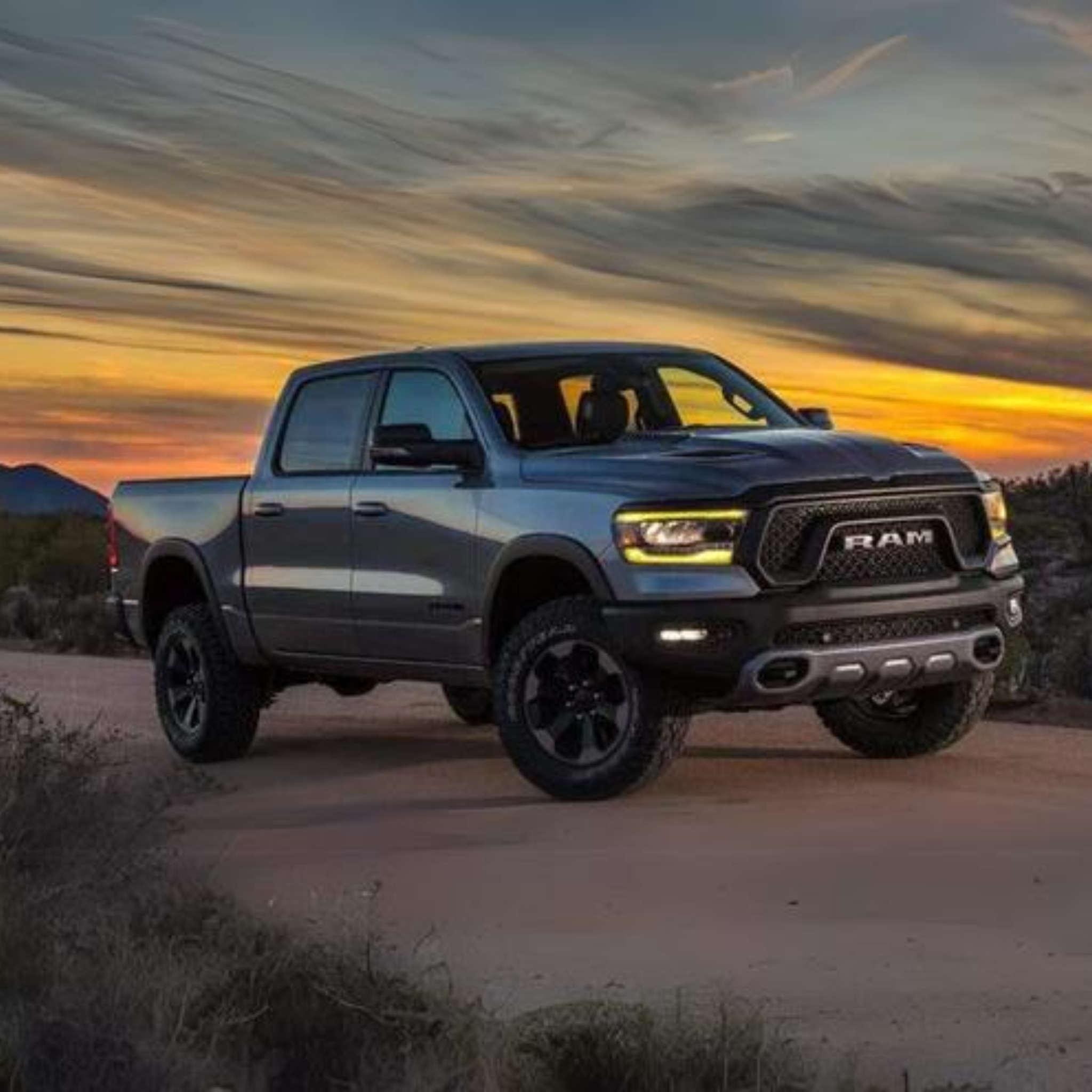 Dodge Ram 1500 Midline Multicolor DRL Boards (2019-2024)