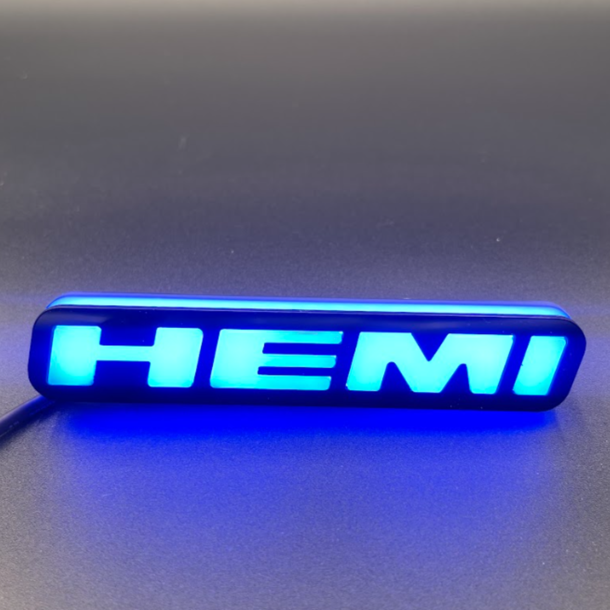 Hemi LED Badge: (Multicolor)