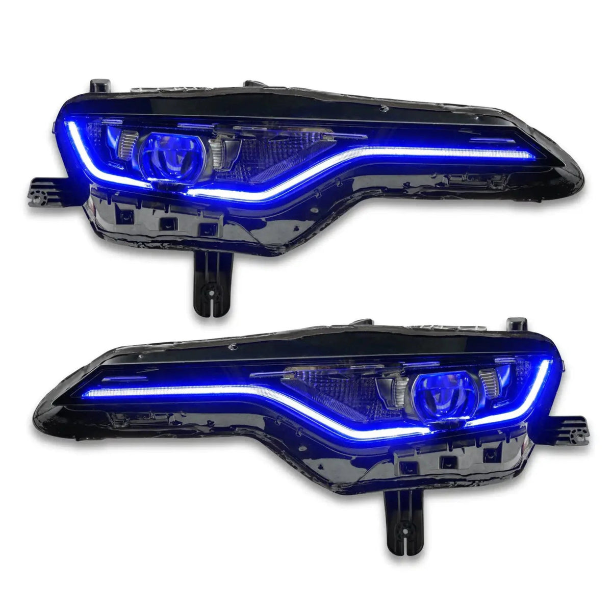 2019–2024 Camaro RS/SS Multicolor Headlights – RGBW w/ Demon Eyes – Custom Multicolor LED Lighting by RGB Halo Kits