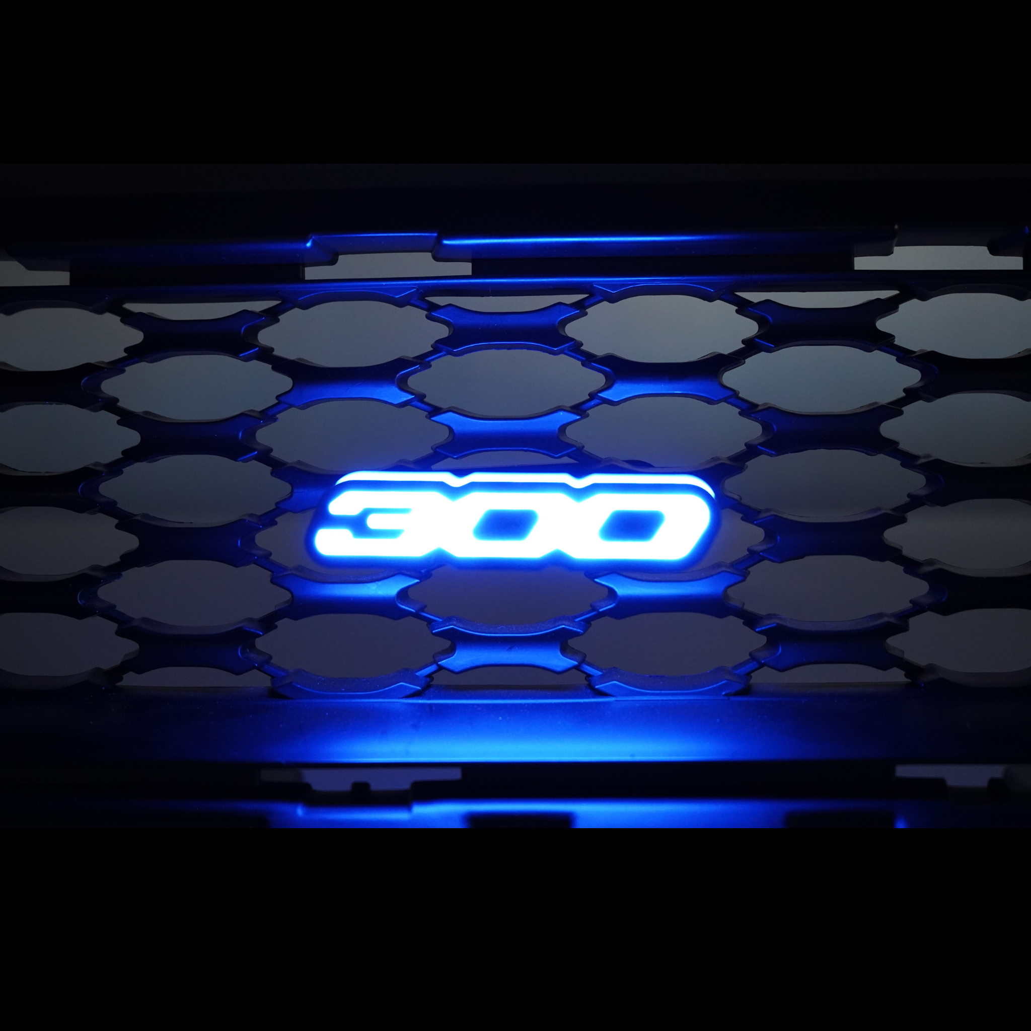 300 LED Emblem Badge: (Multicolor)