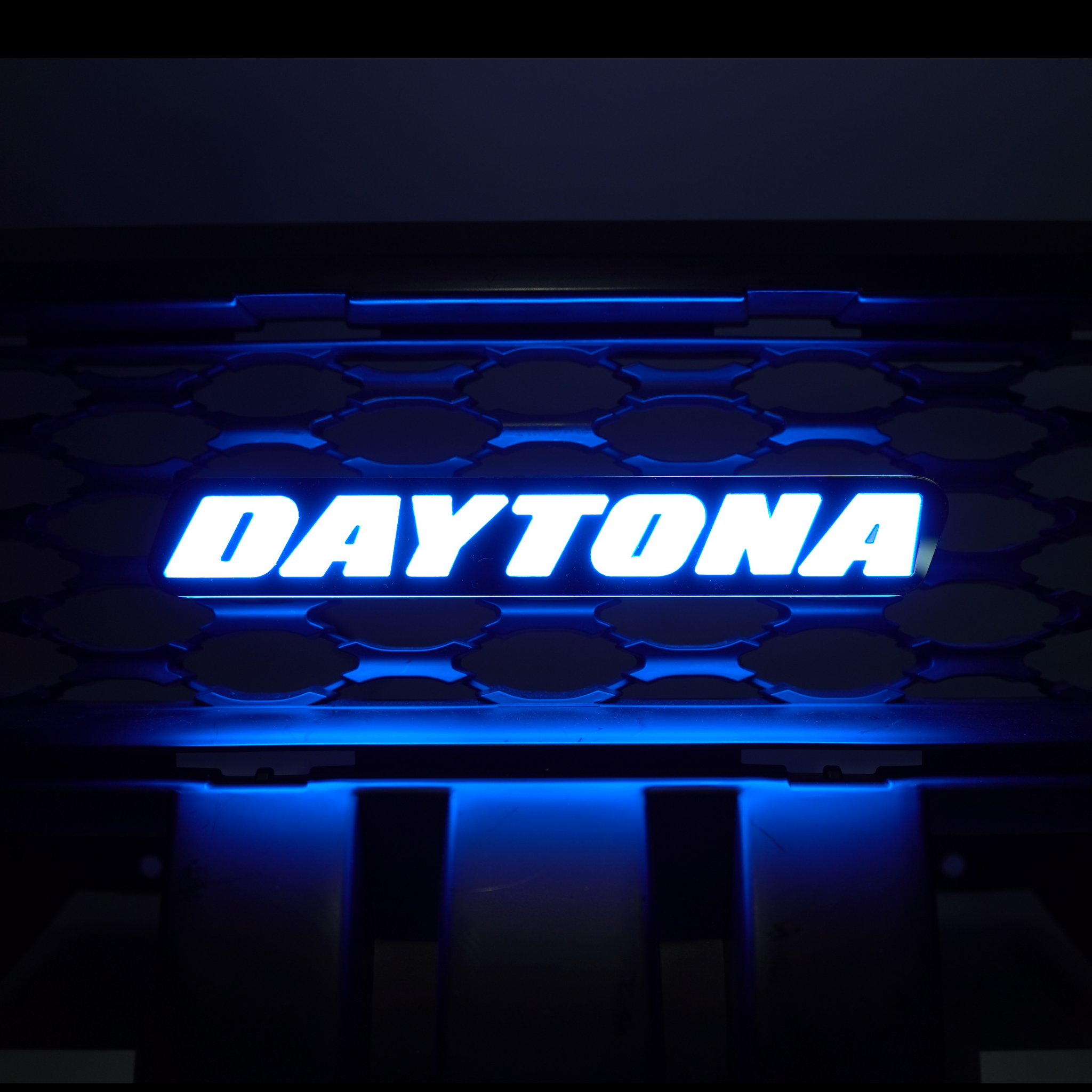 Daytona LED Badge: (Multicolor)