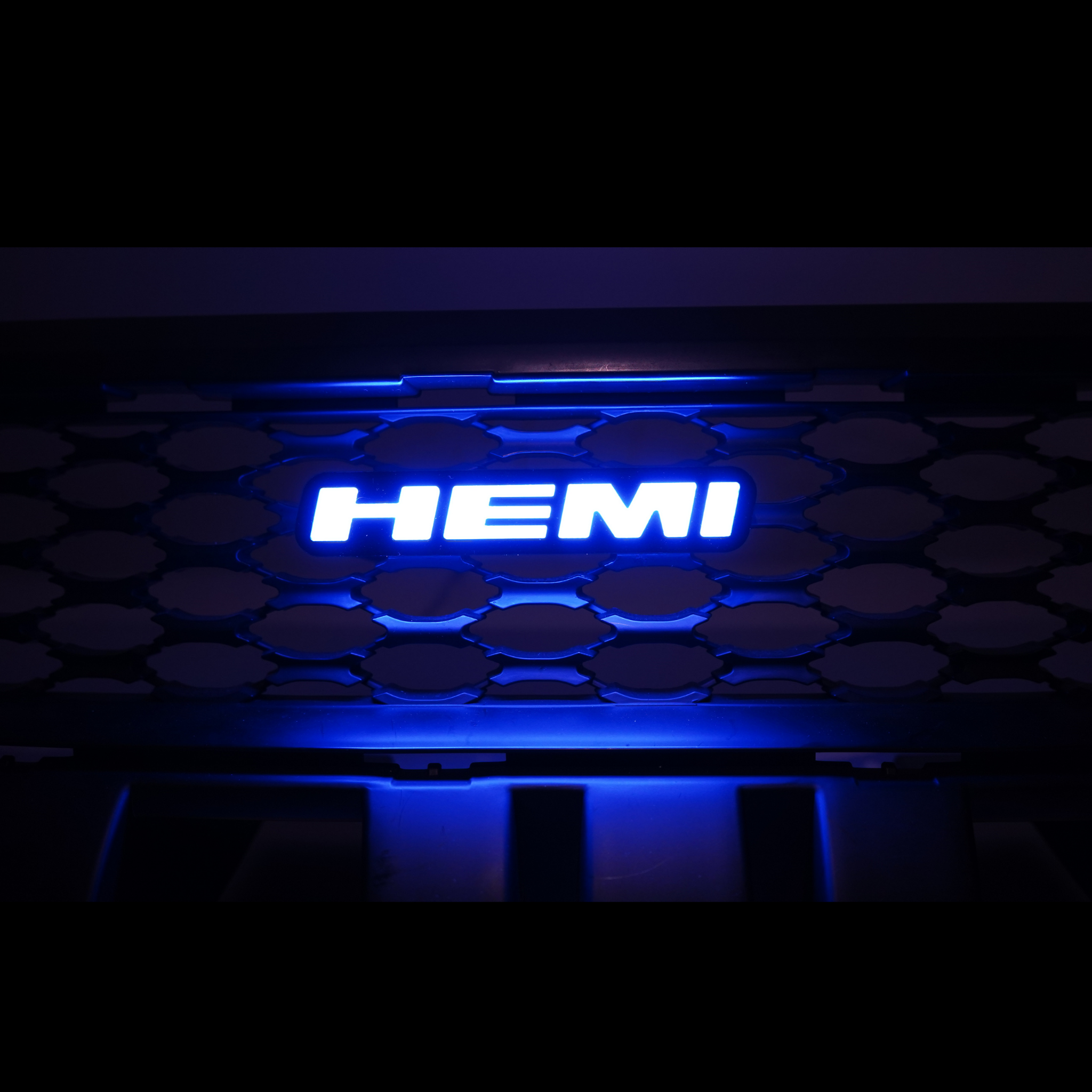 Hemi LED Badge: (Multicolor)