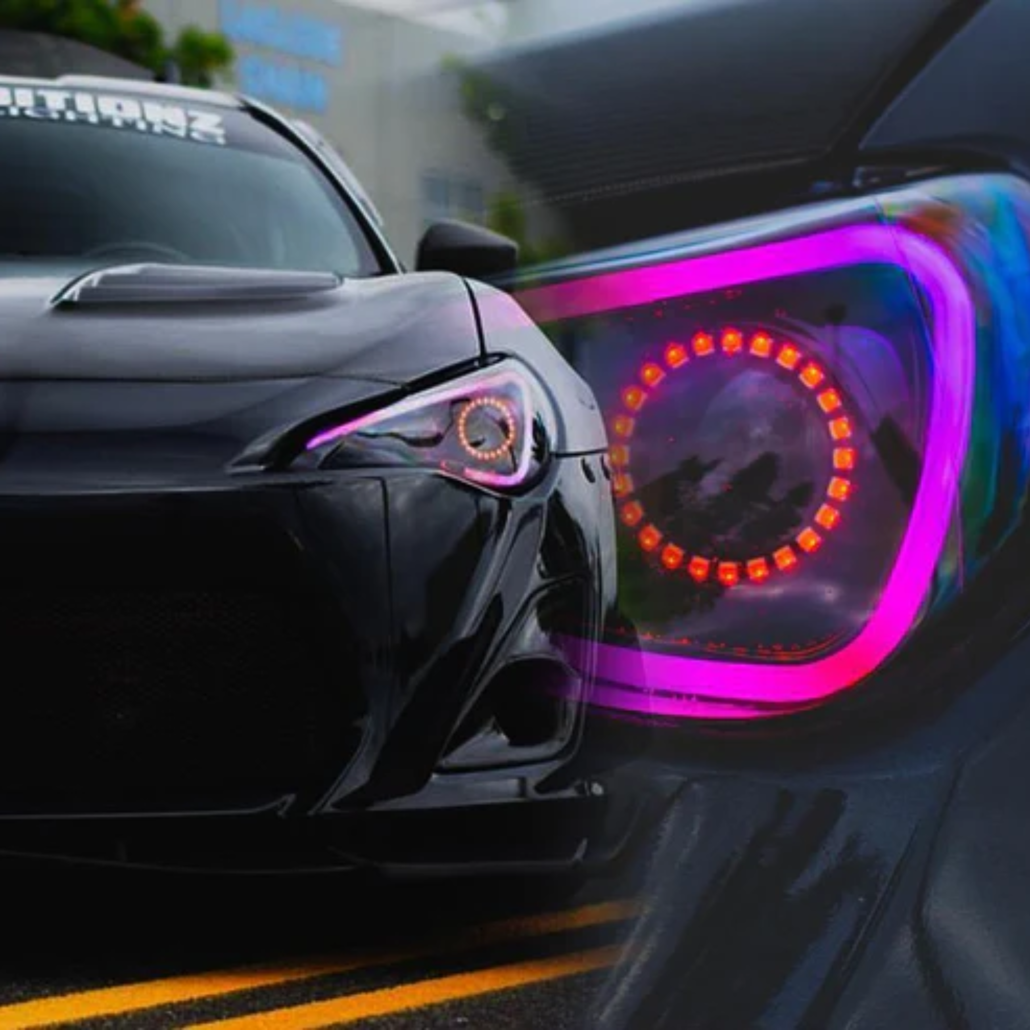 Scion FRS Spec-D Flow Series/Color Chasing DRL Boards (2012-2017)