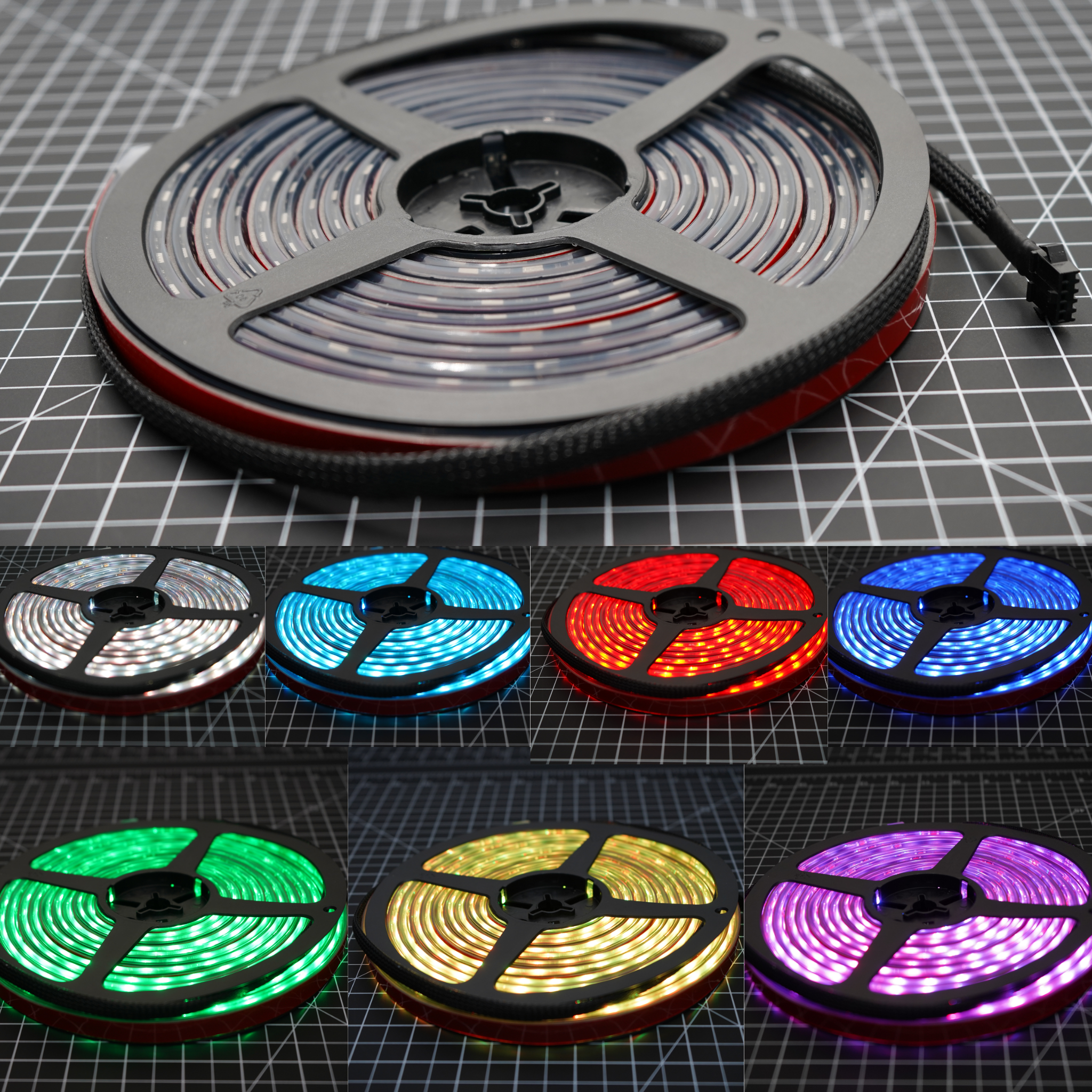 16FT Waterproof LED Strip Roll | Multicolor