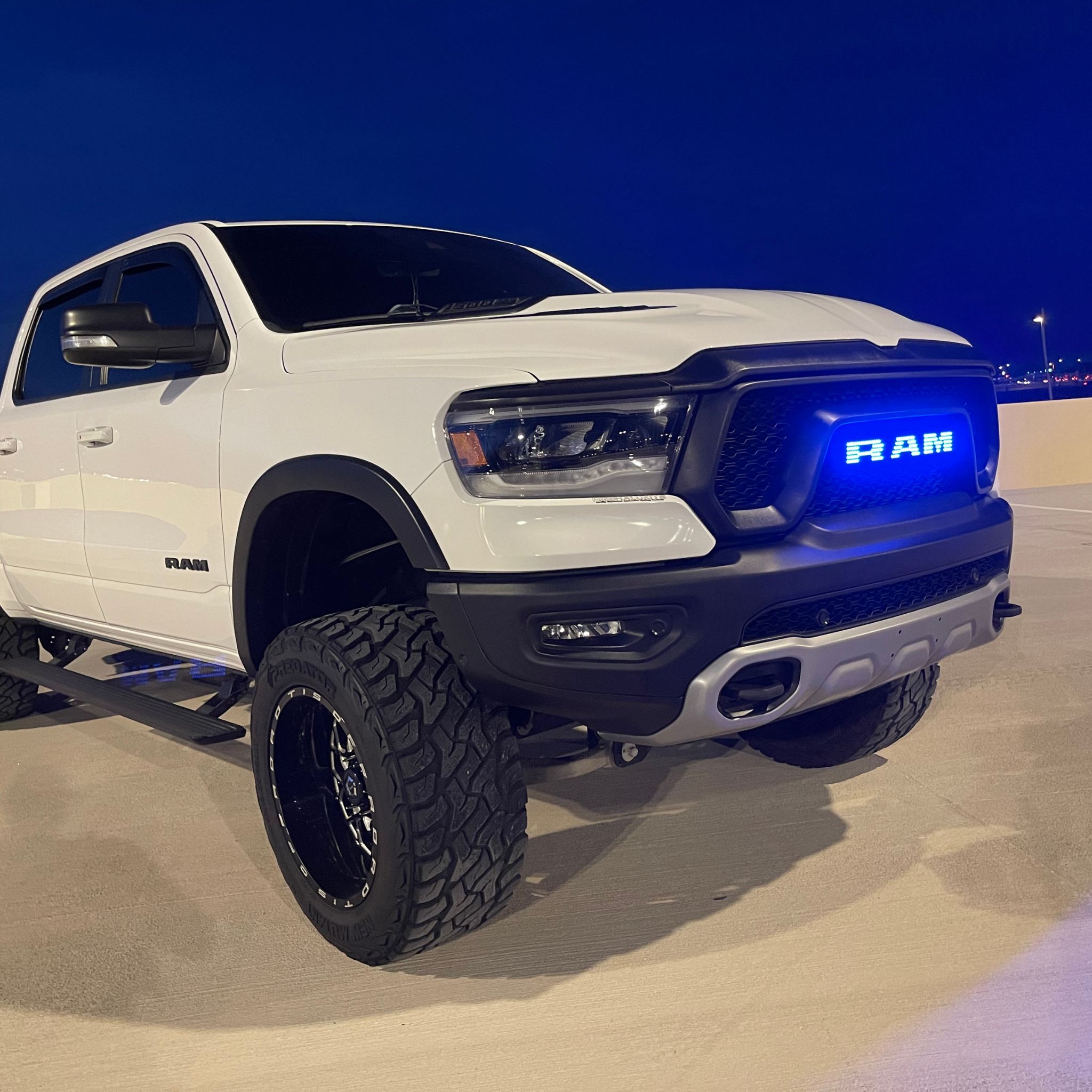 Ram LED Emblem: Multicolor (2019-2024)